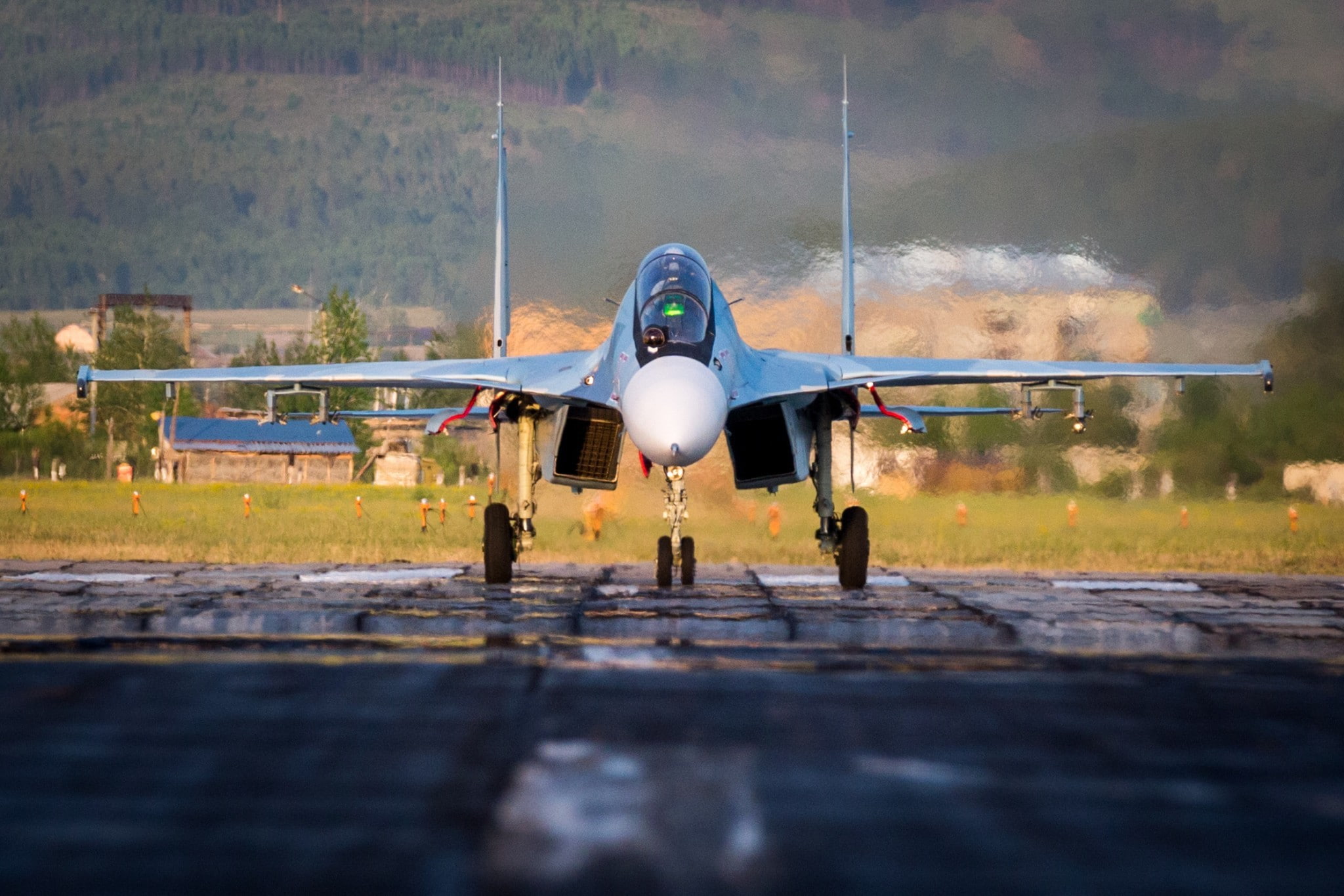 Military Aircraft, 1080P, sukhoi Su 30, HD Wallpaper