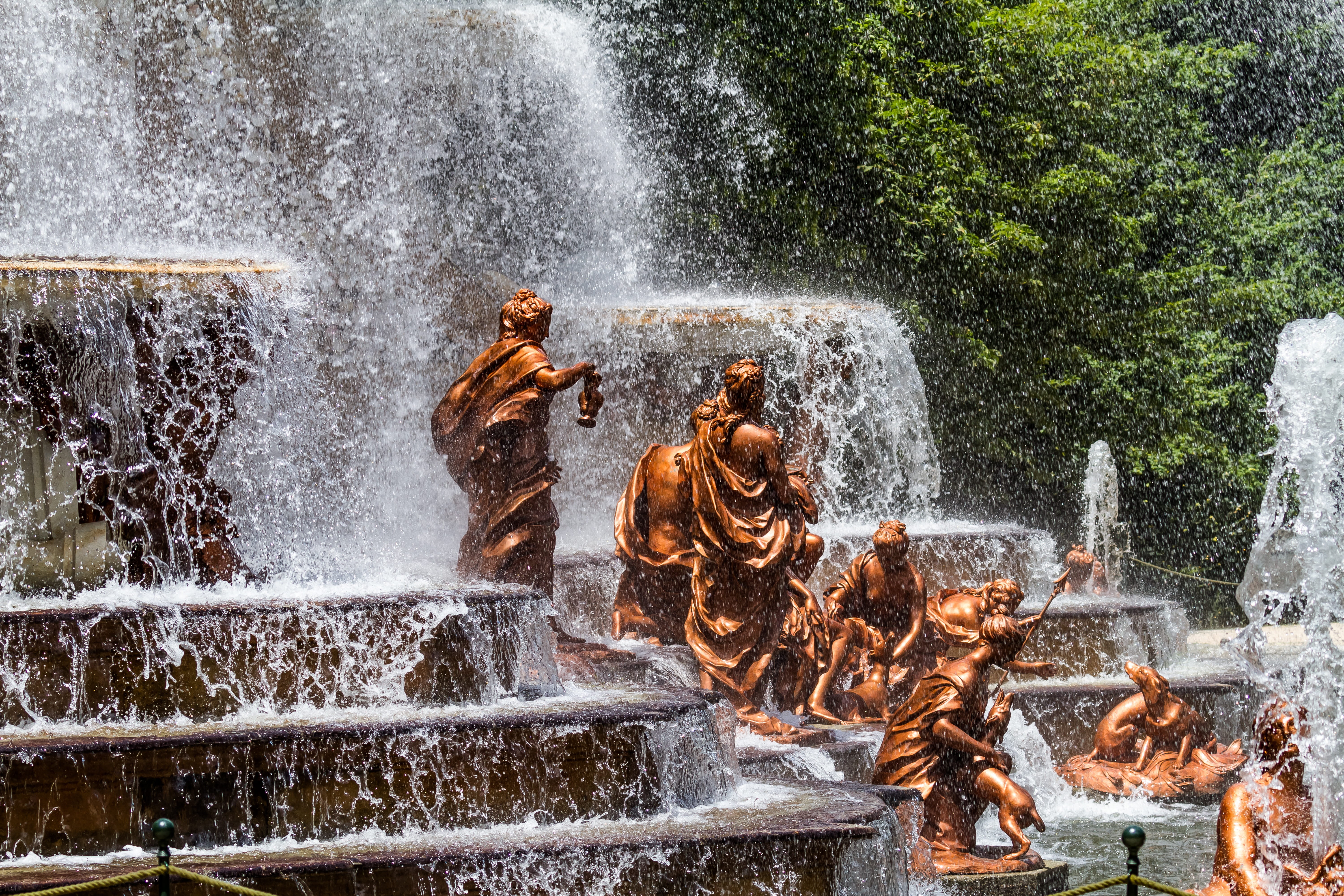 flowing, power in nature, day, segovia, felipe v, the fountain, lifestyles, spraying, spain, 10-16-18, men, flowing water, palacio de san ildefonso, la granja, HD Wallpaper