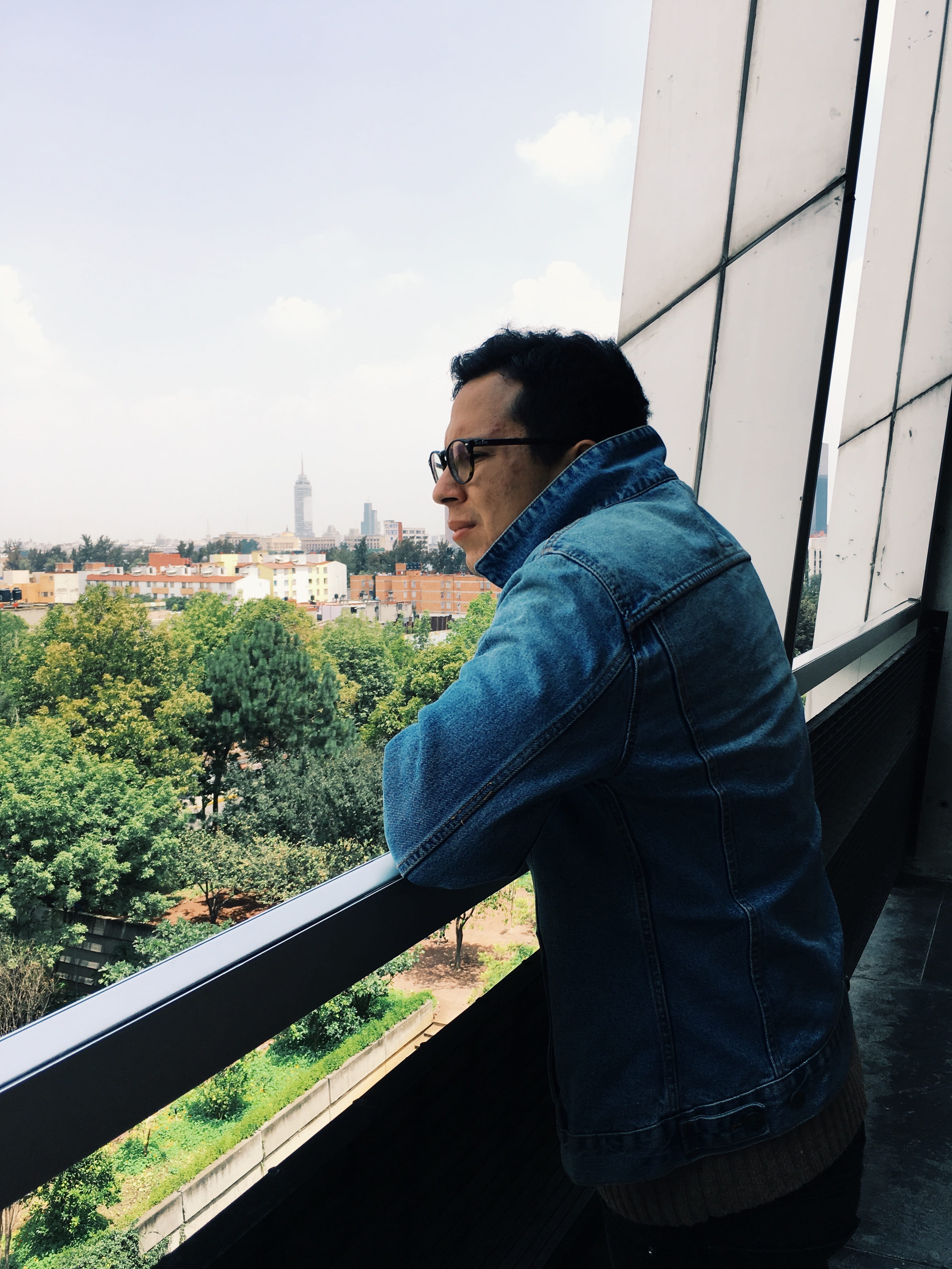 built structure, window, outdoors, real people, contemplation, men, young men, rail transportation, architecture, lifestyles, nature, track, side view, Phone HD Wallpaper