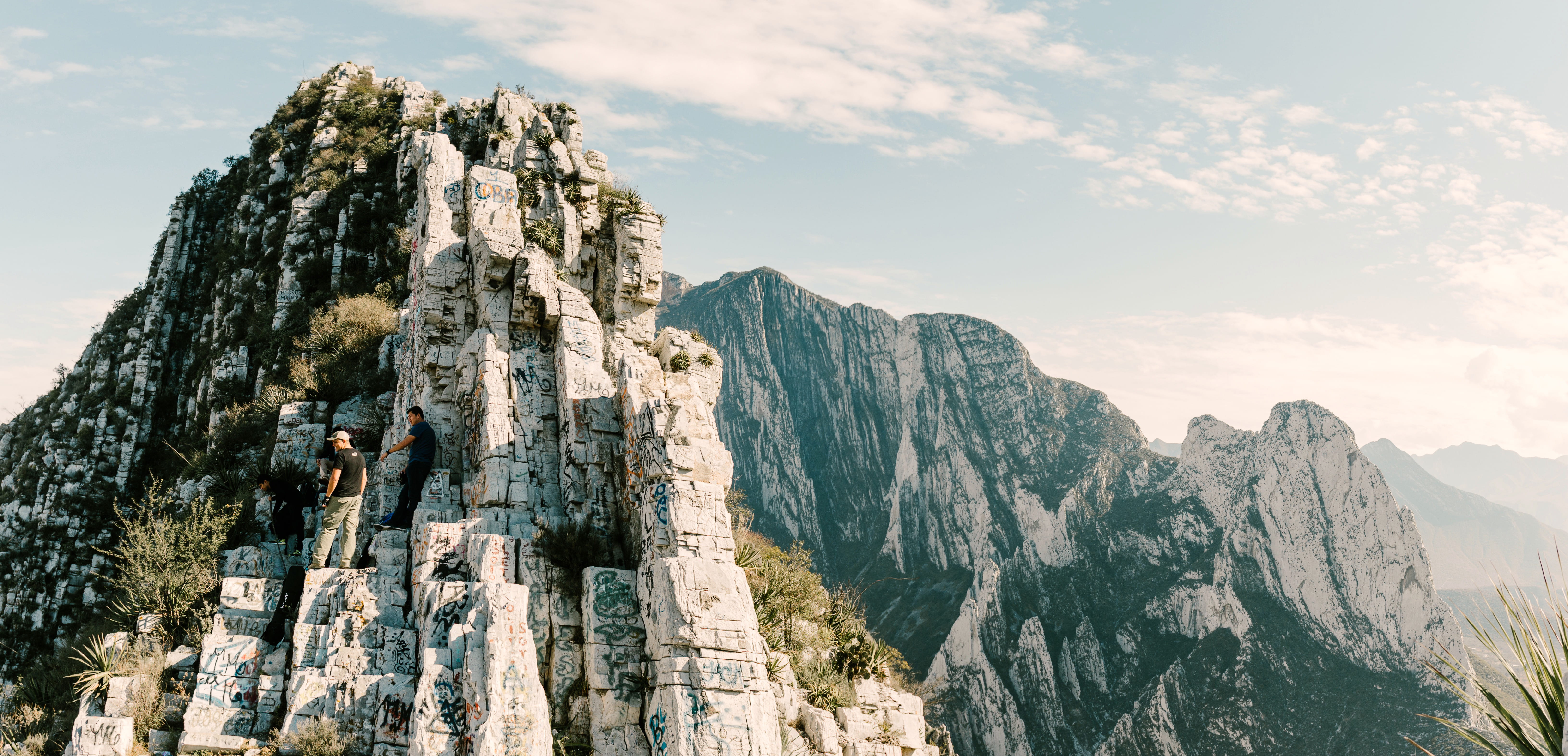 mountain peak, beauty in nature, rock formation, scenics - nature, architecture, 5K, mountain range, cloud - sky, formation, day, solid, no people, the past, HD Wallpaper