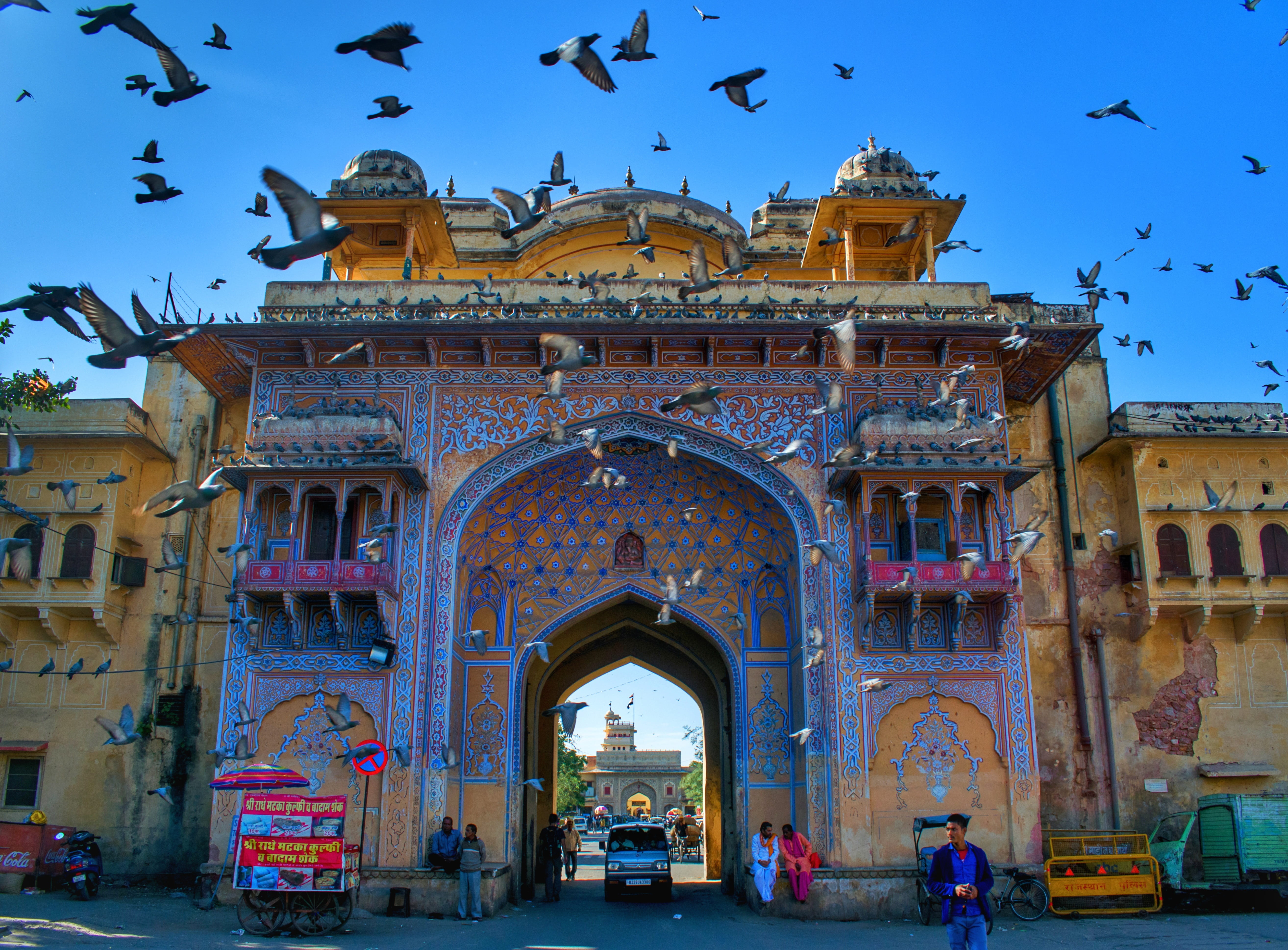 old, asian, facade, mexico, buddha, cityscape, day, vintage, tropical, the past, style, nature, traditional, 5K, destination, building, belief, jaipur, HD Wallpaper