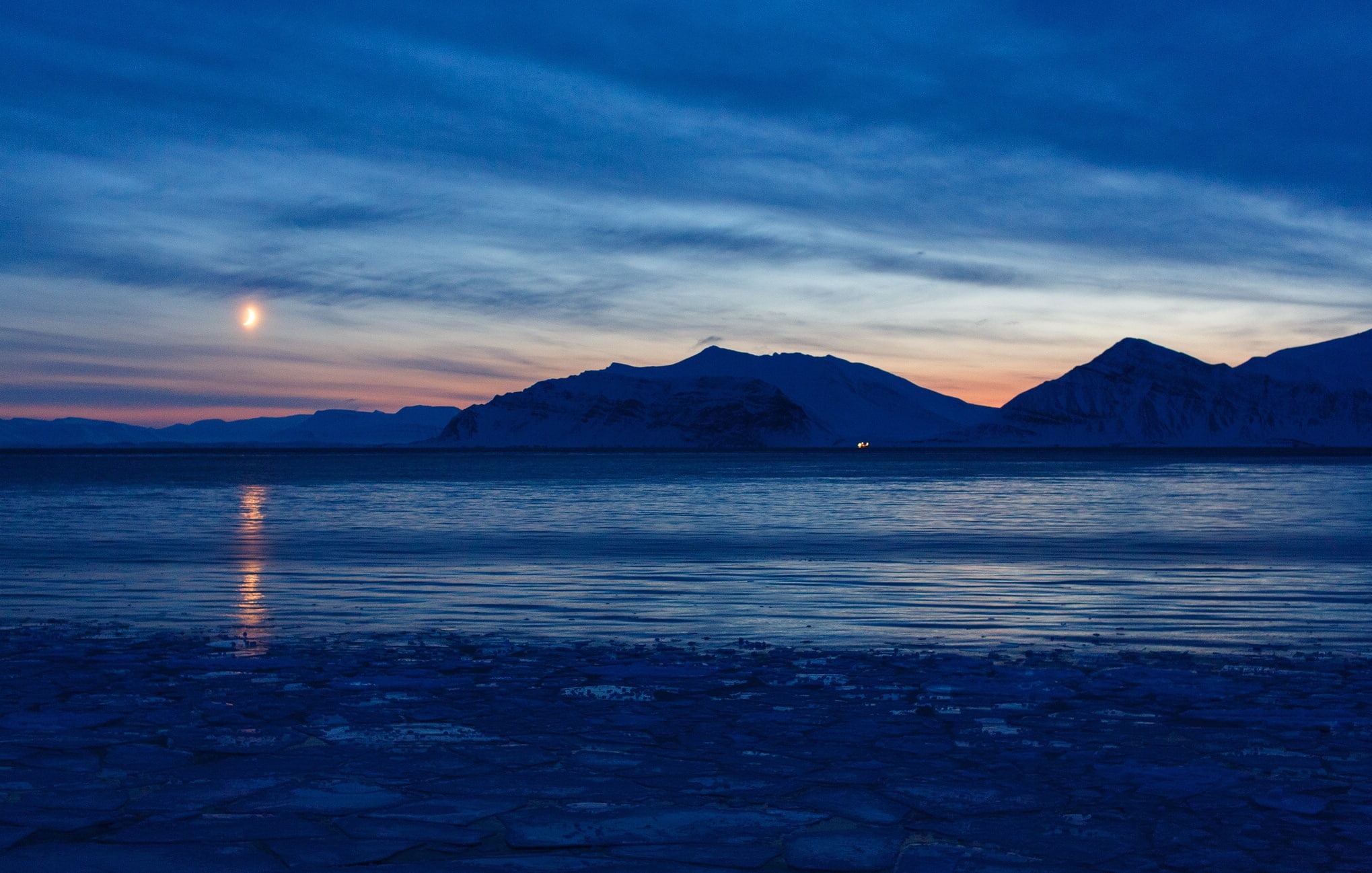 arctic, norway, ocean, svalbard, 1080P, HD Wallpaper