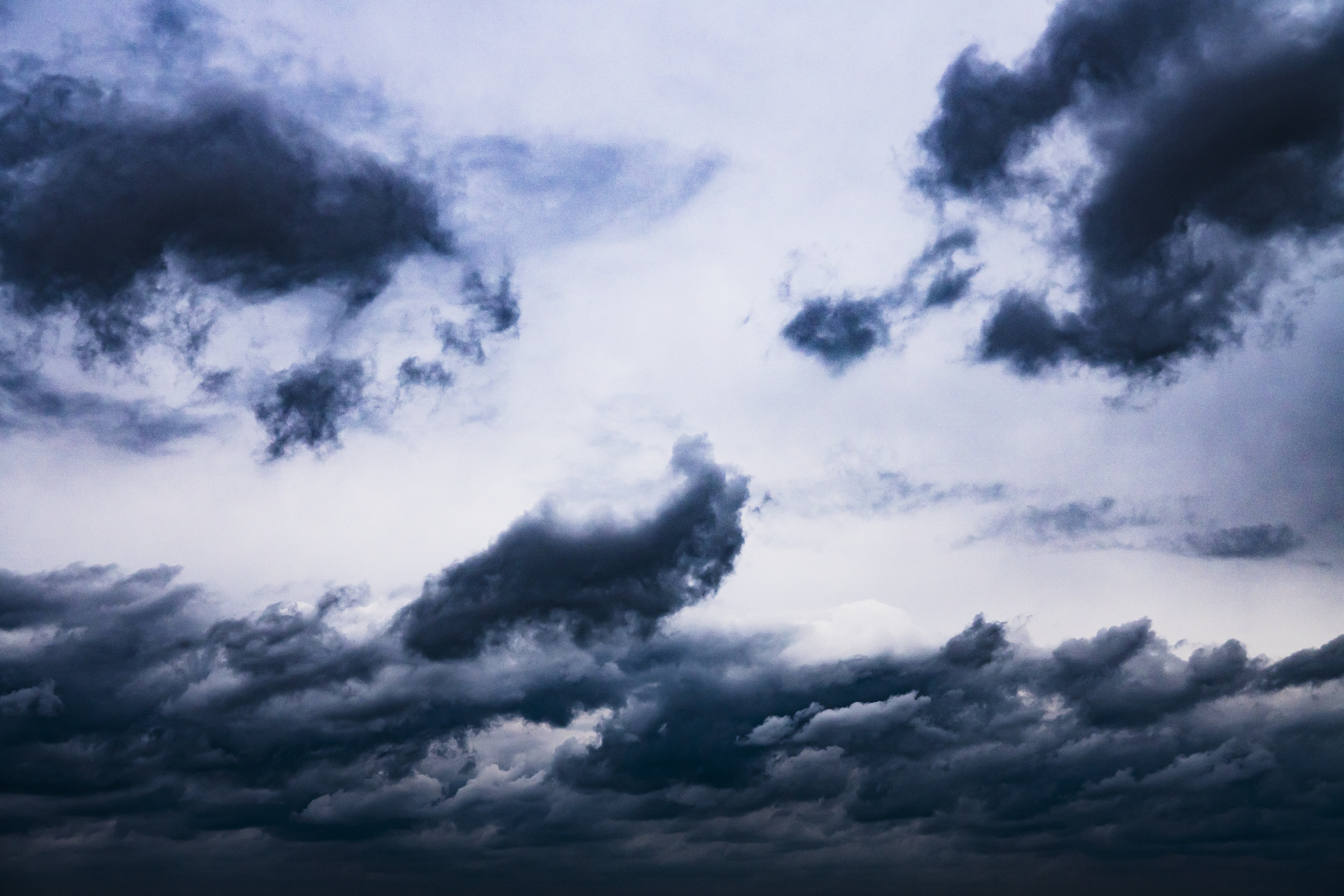 beauty In Nature, moody Sky, summer, outdoors, meteorology, tranquility, no People, scenics, weather, blue, thunderstorm, climate, fluffy, cloudscape, light - Natural Phenomenon, HD Wallpaper