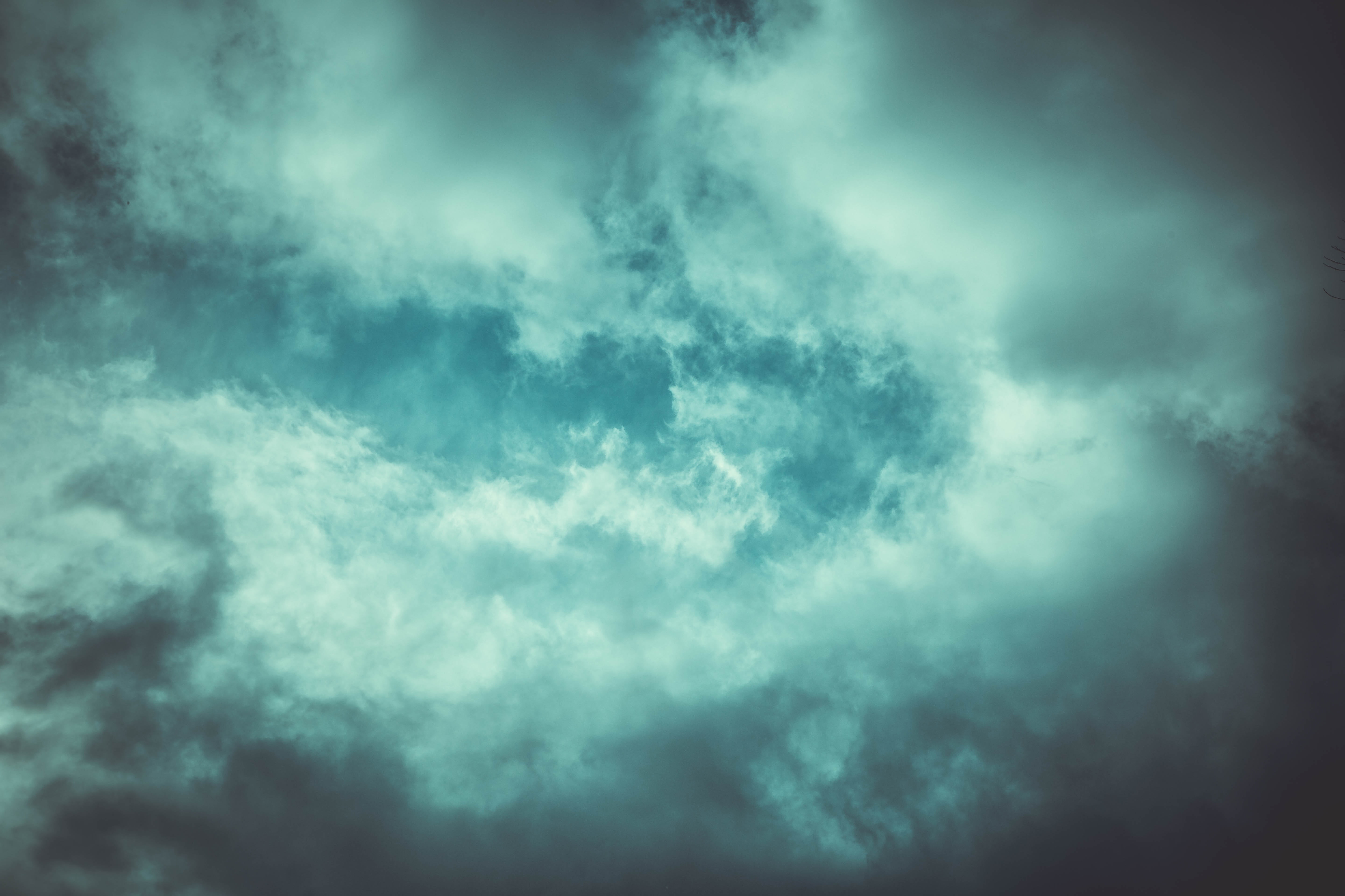 scenics - nature, forward, storm, ominous, texture, meteorology, cloud - Sky, power in nature, wind, light, moody sky, nature, outdoors, blue, black, cloudy, HD Wallpaper