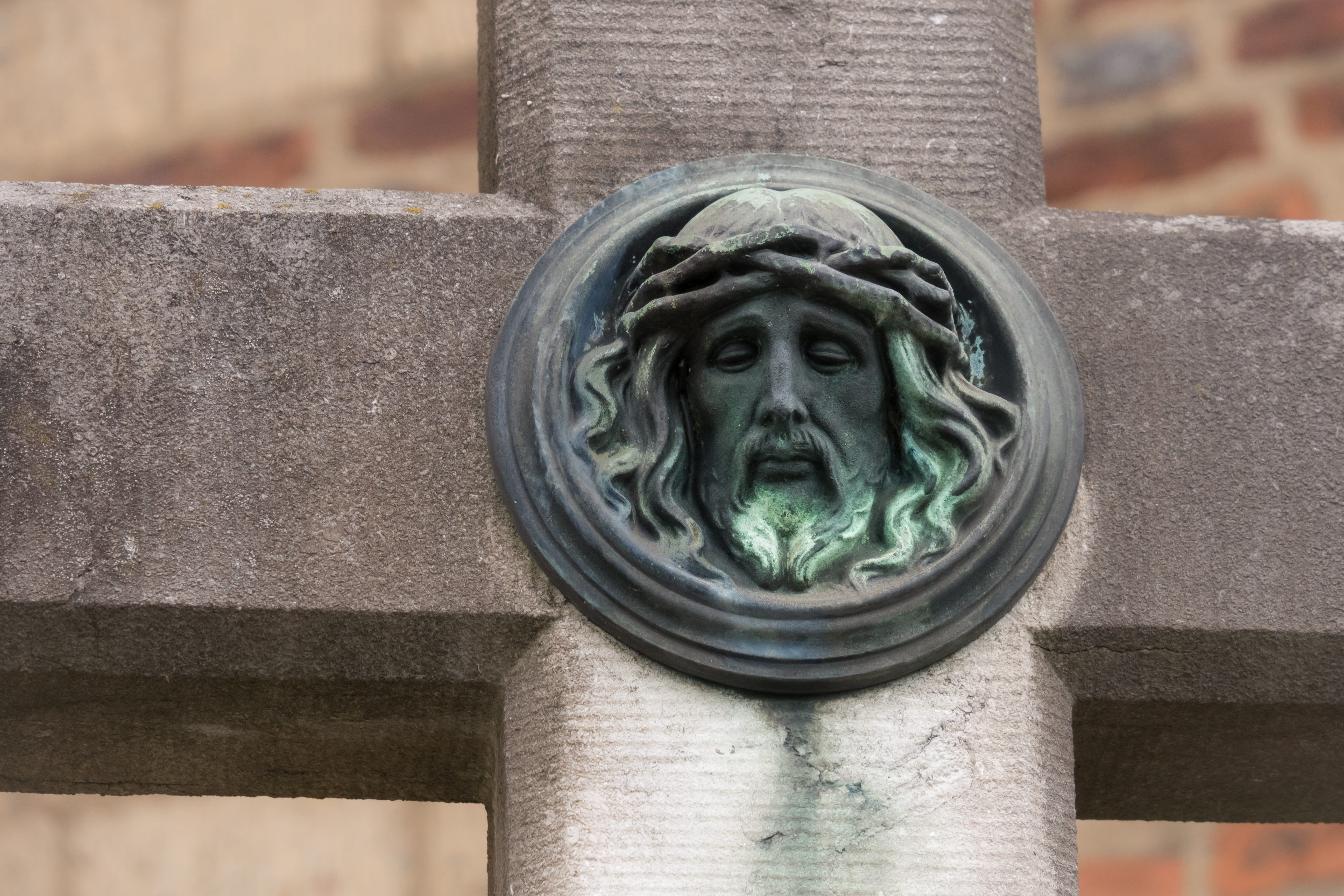 resurrection, christ, stone material, christian, craft, male likeness, history, statue, focus on foreground, built structure, portrait, pray, close-up, HD Wallpaper