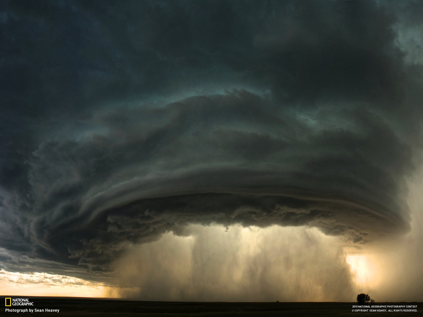 nature, clouds, 720P, storm, National Geographic, sky, supercell (nature), HD Wallpaper