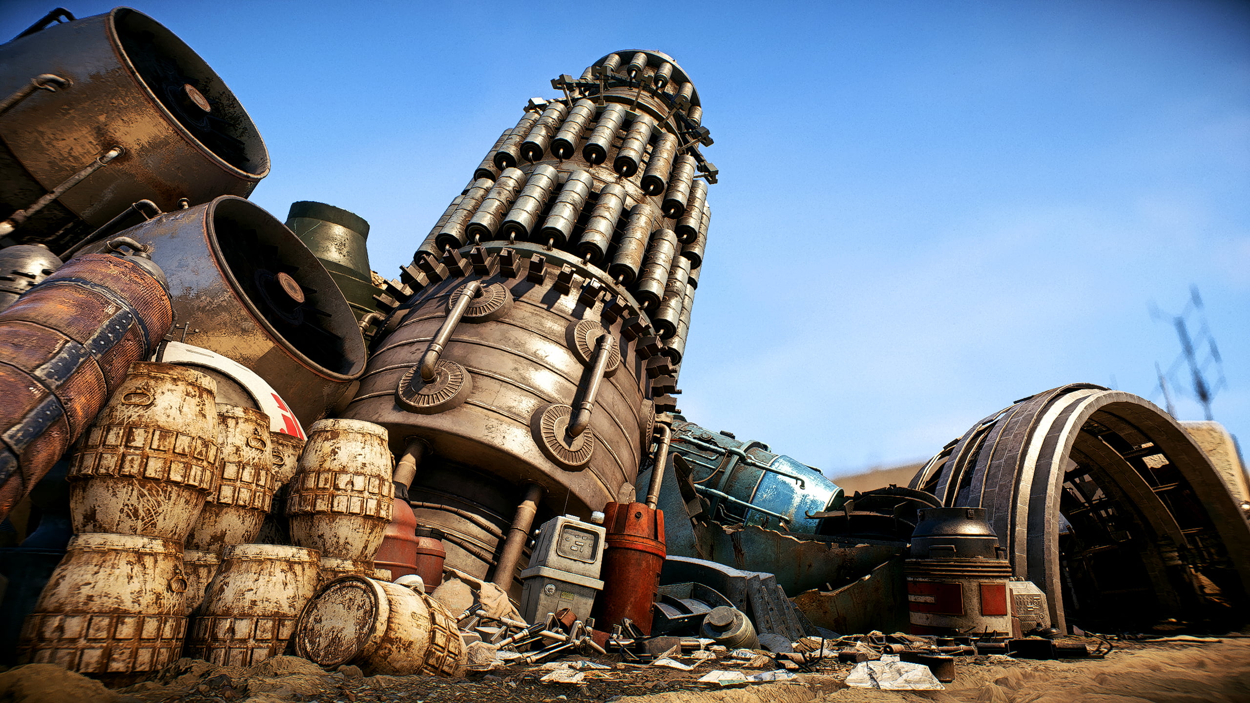 Star Wars, Junkyard, 2K, Tatooine (Star Wars), Star Wars Battlefront II (2017), HD Wallpaper