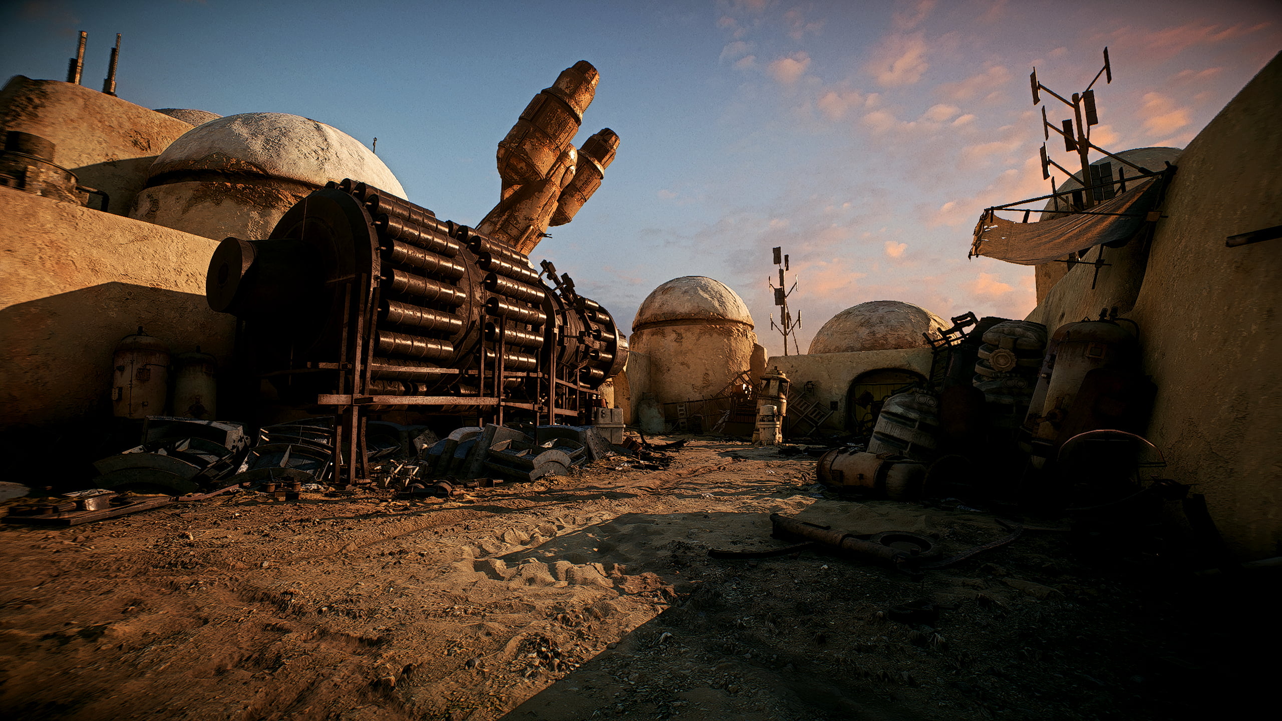 Tatooine (Star Wars), 2K, Star Wars, Star Wars Battlefront II (2017), HD Wallpaper