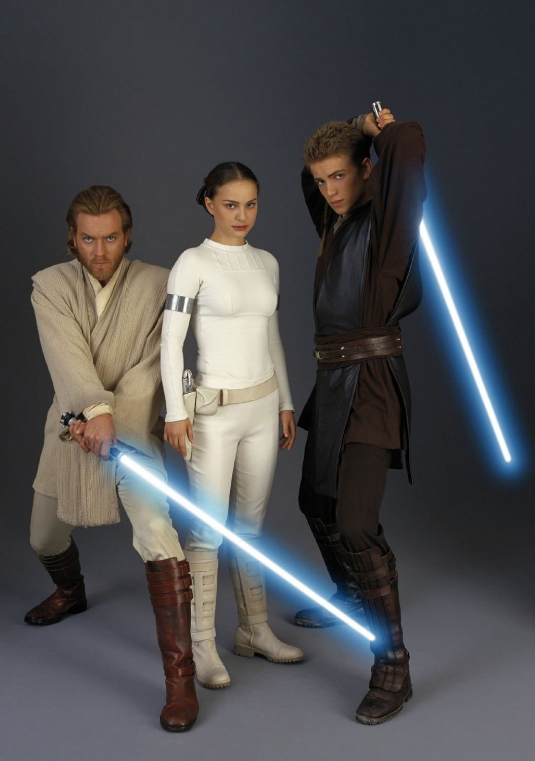 Star Wars, hayden, natalie, portman, entertainment, star, ewan, padme, 720P, kenobi, art, obiwan, hd, amidala, mcgregor, movies, christensen, wars, Phone HD Wallpaper