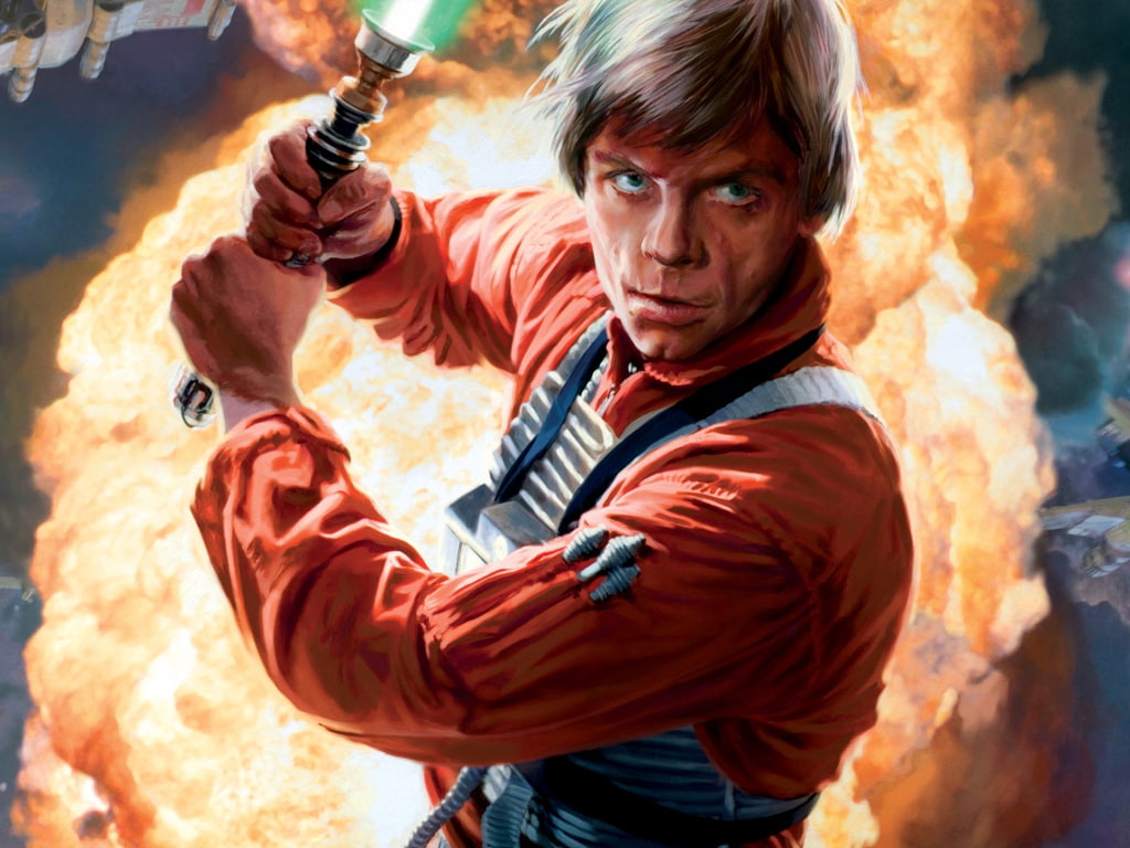 art, wars, luke, Star Wars, Luke Skywalker, video, games, star, skywalker, x, hd, 480P, HD Wallpaper