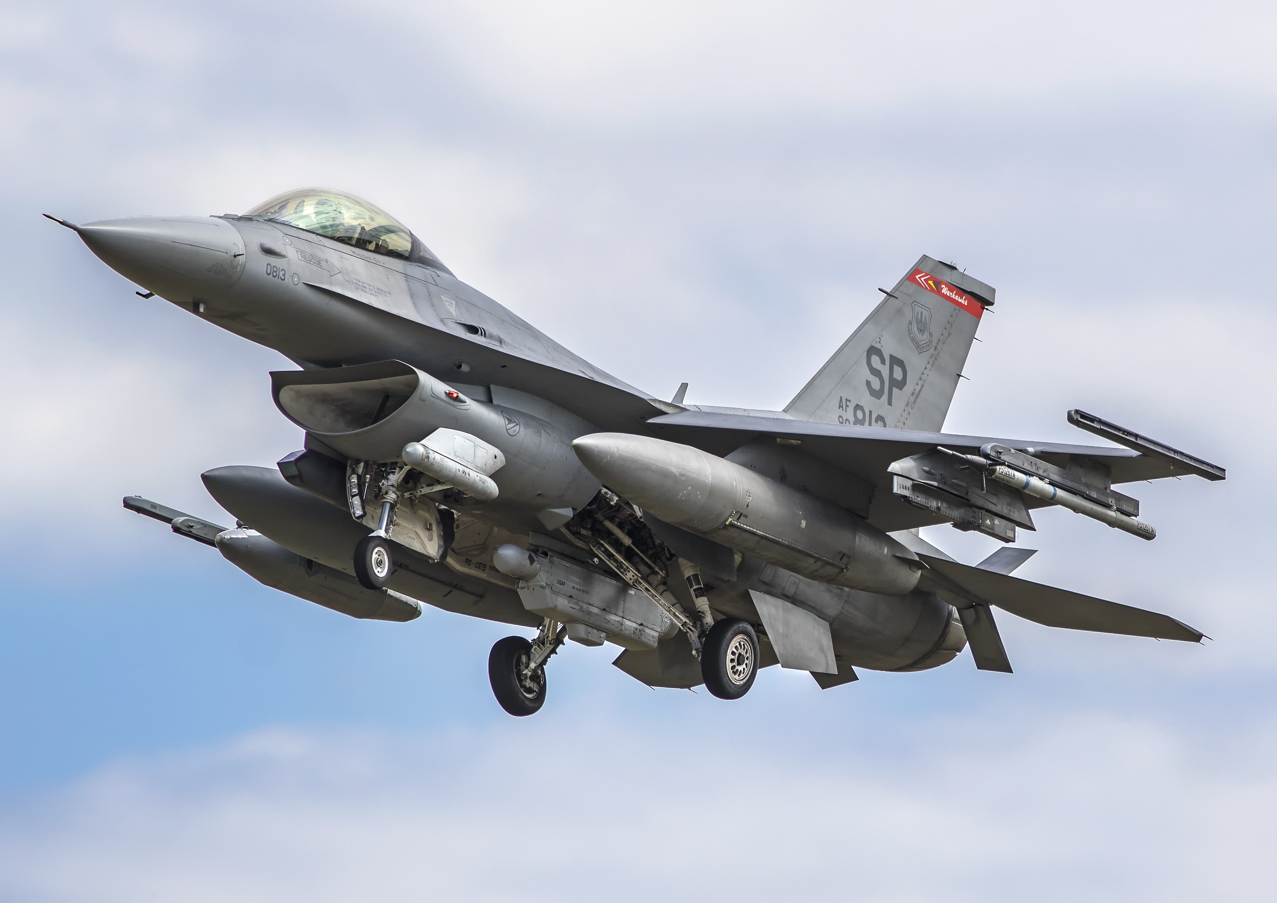 4K, Air superiority, US Air Force, 4K, Fighter jet, General Dynamics F-16 Fighting Falcon, HD Wallpaper