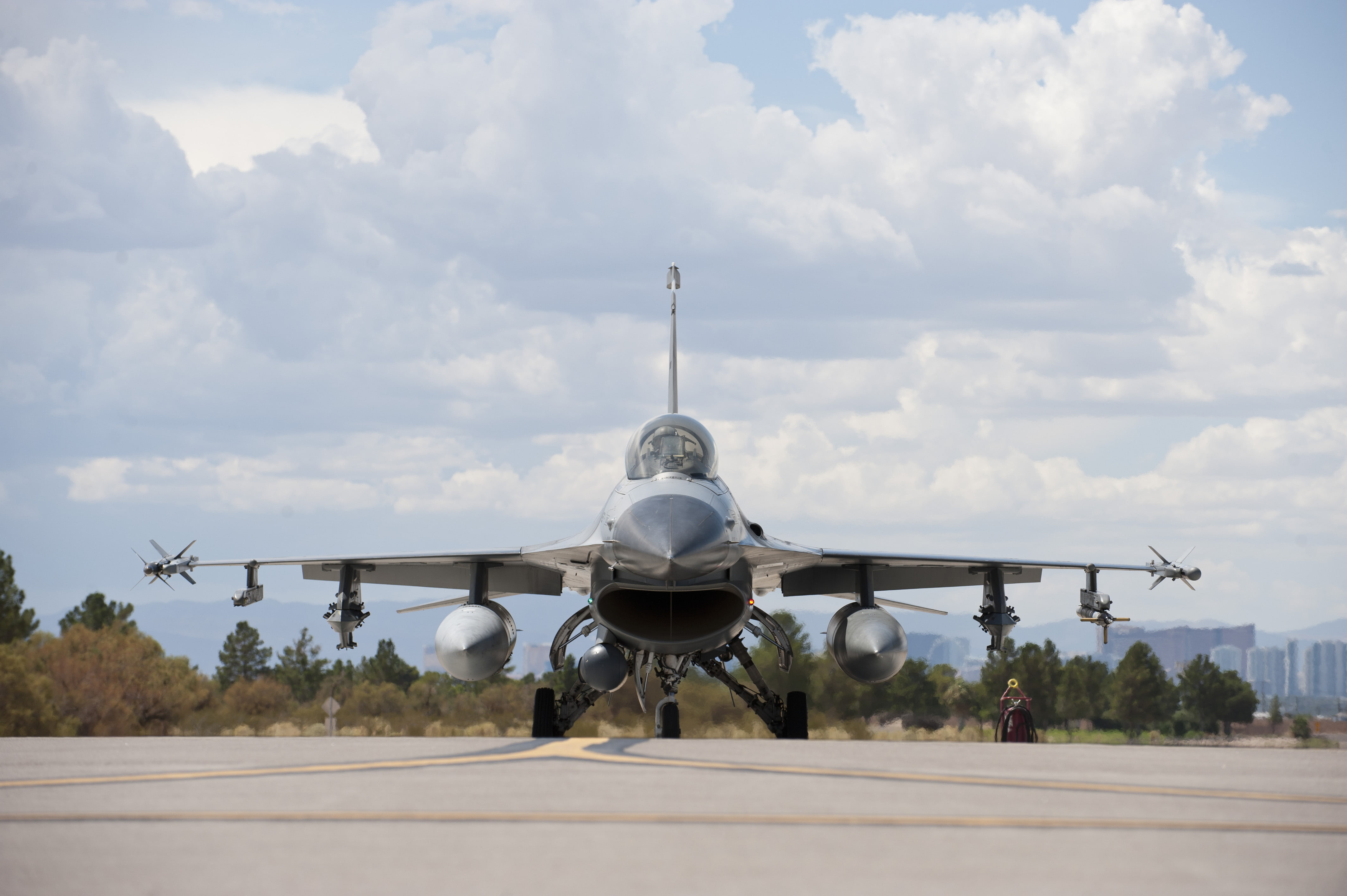 aircraft, military, 4K, General Dynamics F-16 Fighting Falcon, US Air Force, airplane, HD Wallpaper