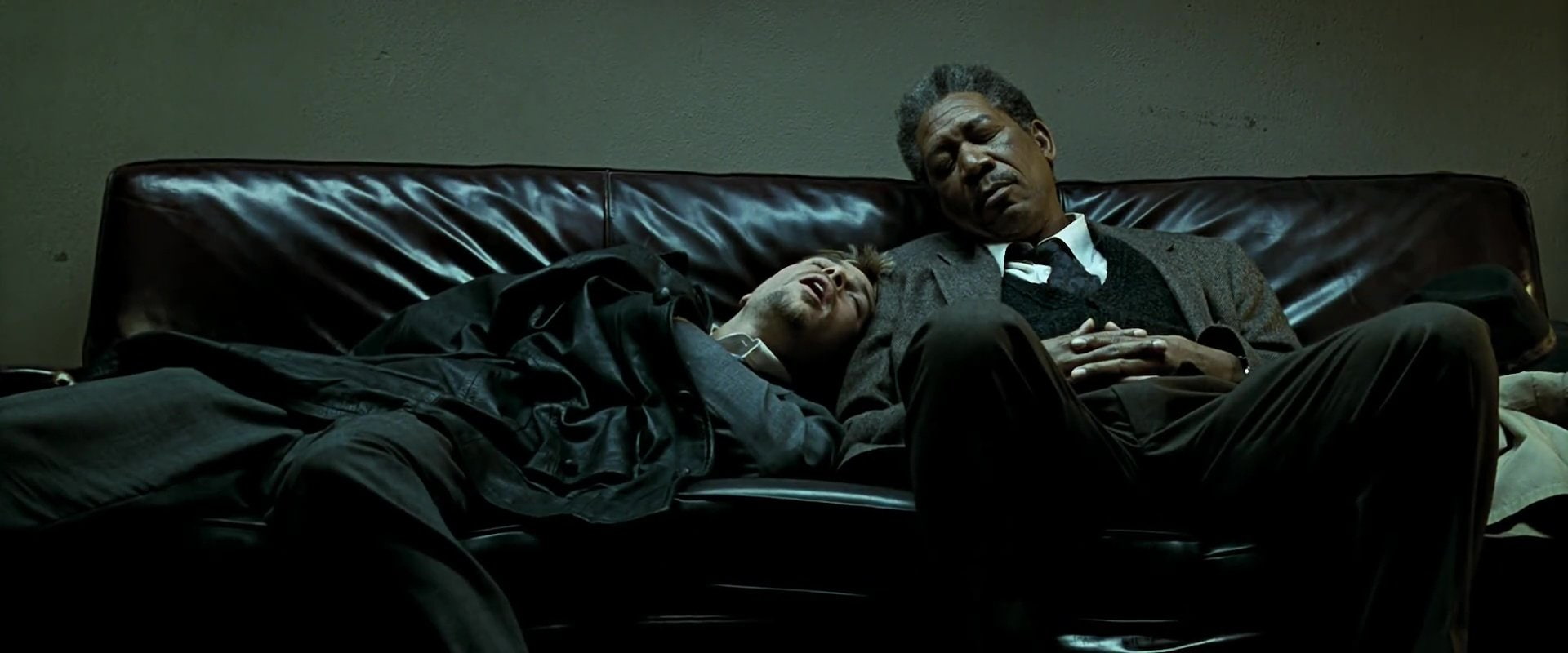 1080P, Se7En, Movie, Brad Pitt, Morgan Freeman, HD Wallpaper