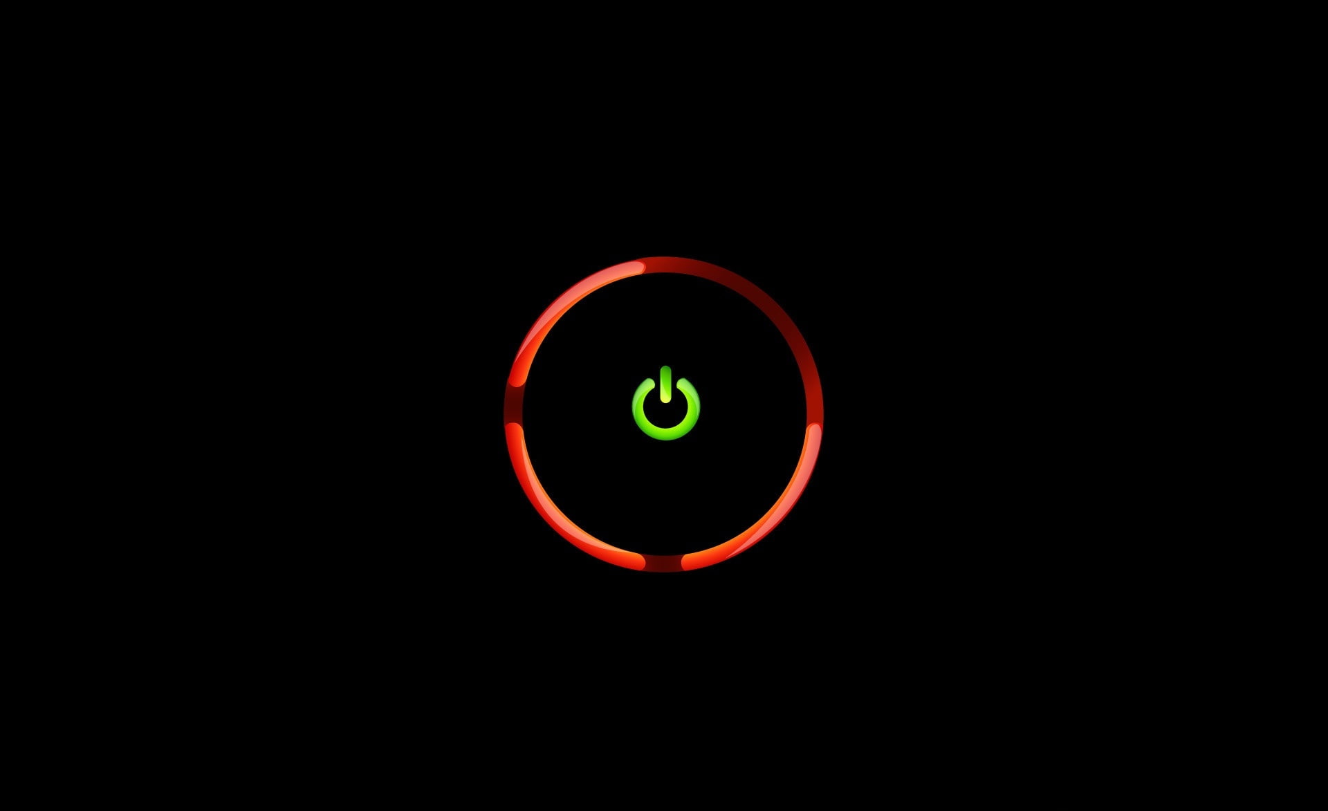 illuminated, 1080P, red, night, indoors, shape, lighting equipment, Button, cut out, hd, Hardware, circle, orange color, light - natural phenomenon, Computers, HD Wallpaper