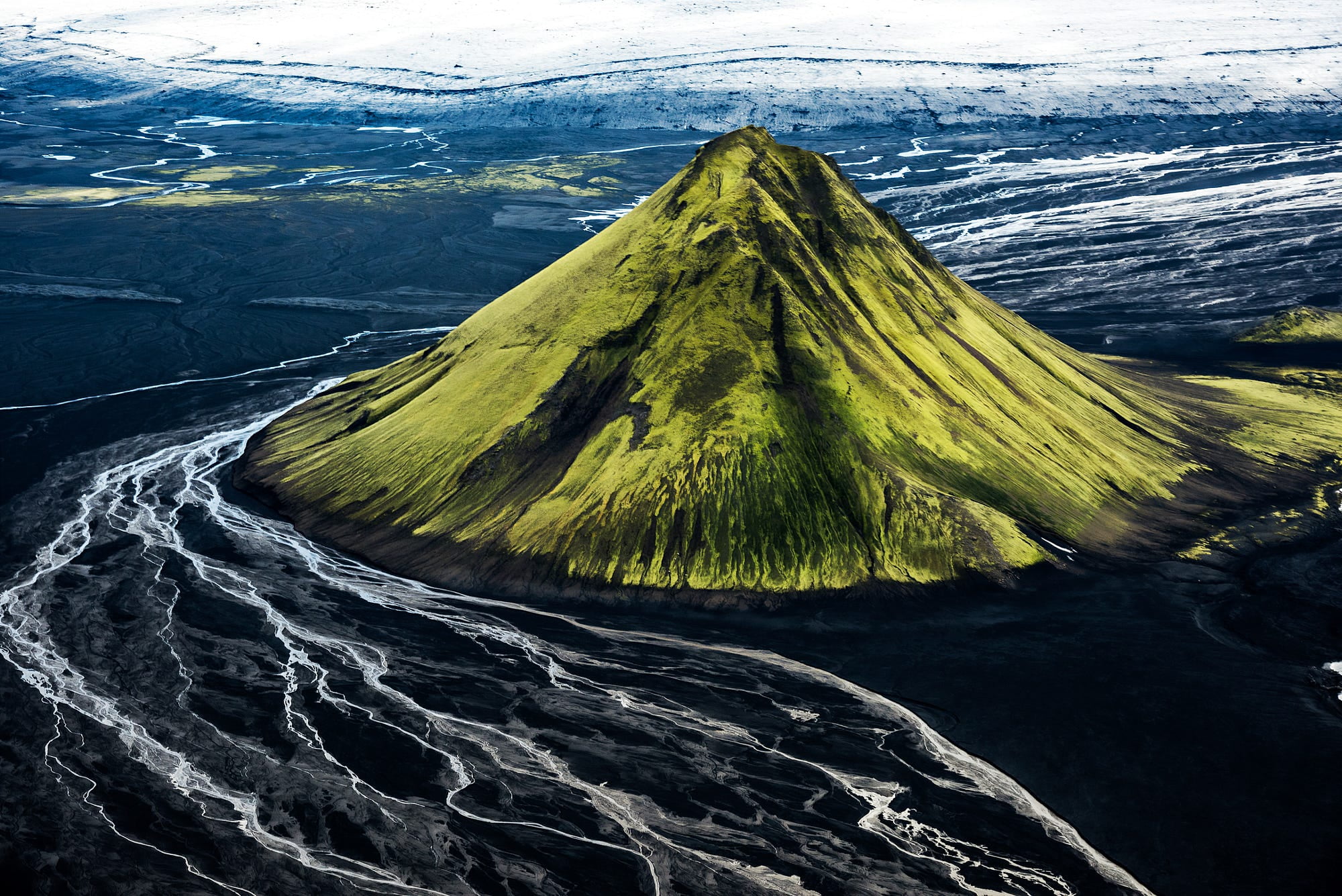 scenics - nature, brown, volcanic crater, wooden, mountain peak, physical geography, high angle view, mountain, board, no people, tranquility, black, snow, HD Wallpaper