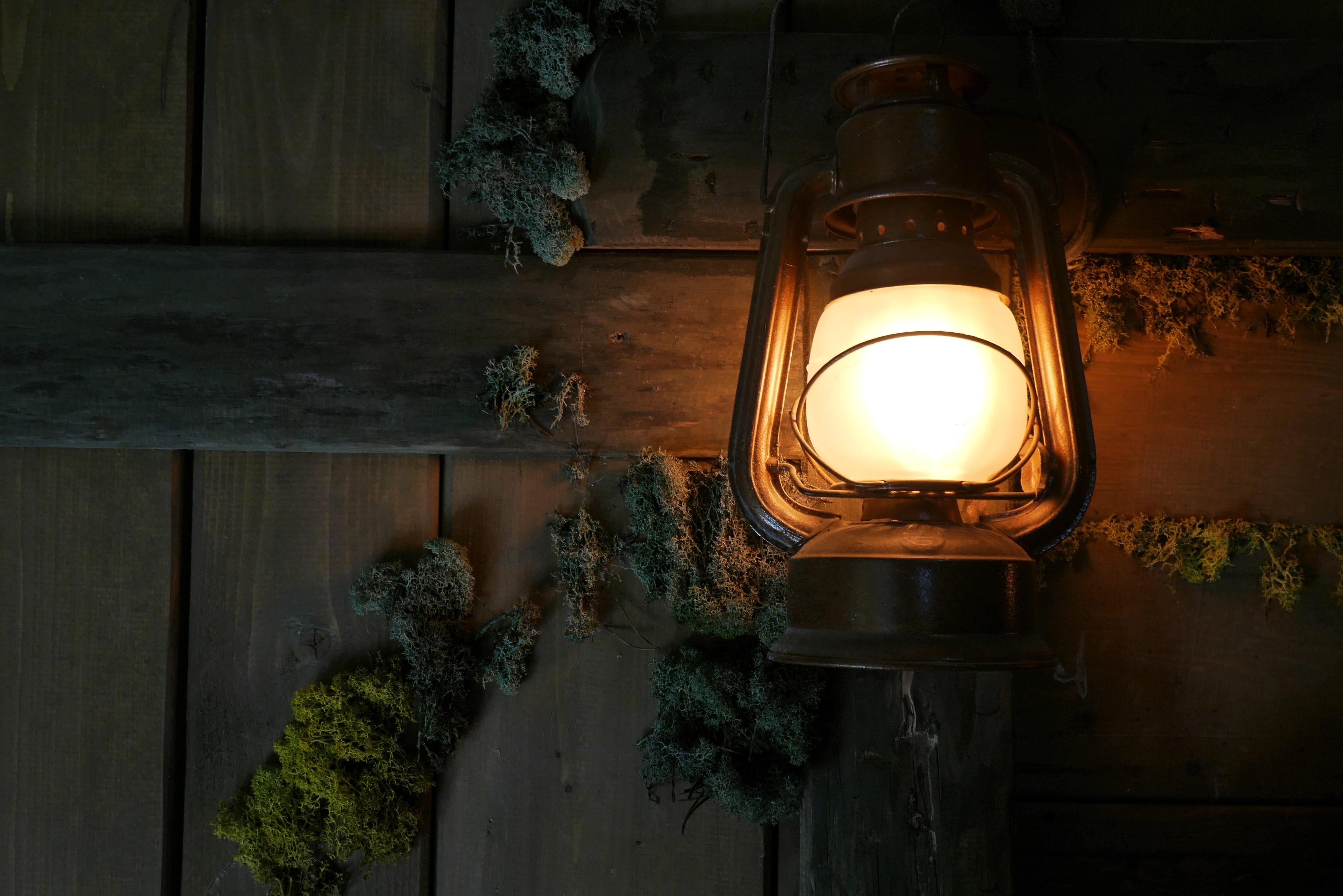 wall - building feature, indoors, retro styled, vintage, electric light, wood - material, no people, glass - material, ceiling, oil lamp, technology, lighting, HD Wallpaper