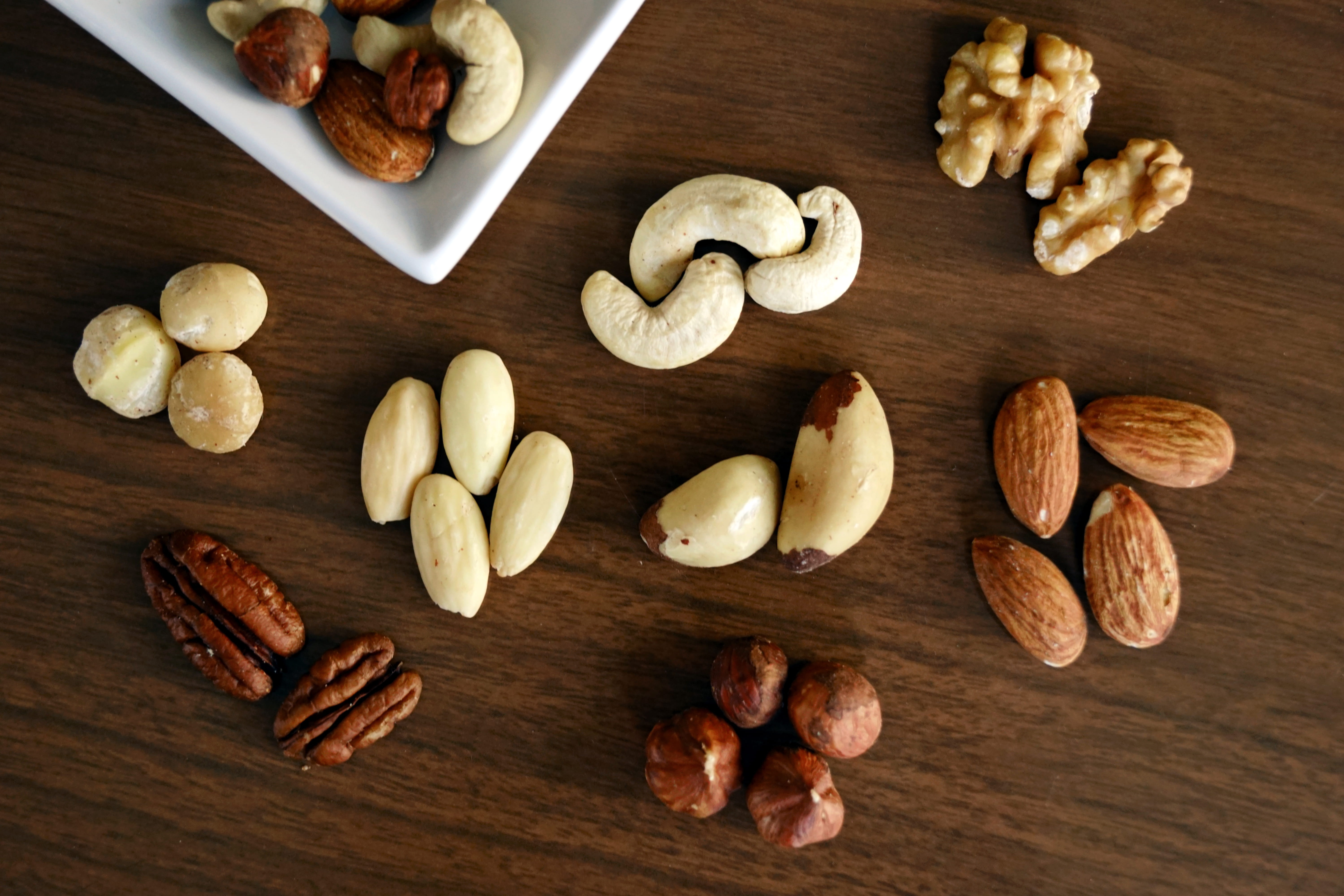 freshness, variety, 5K, cashew, nutrition, snack, food and drink, walnut, nut - food, food, wood - material, delicious, dried fruit, photo, pod, seed, HD Wallpaper