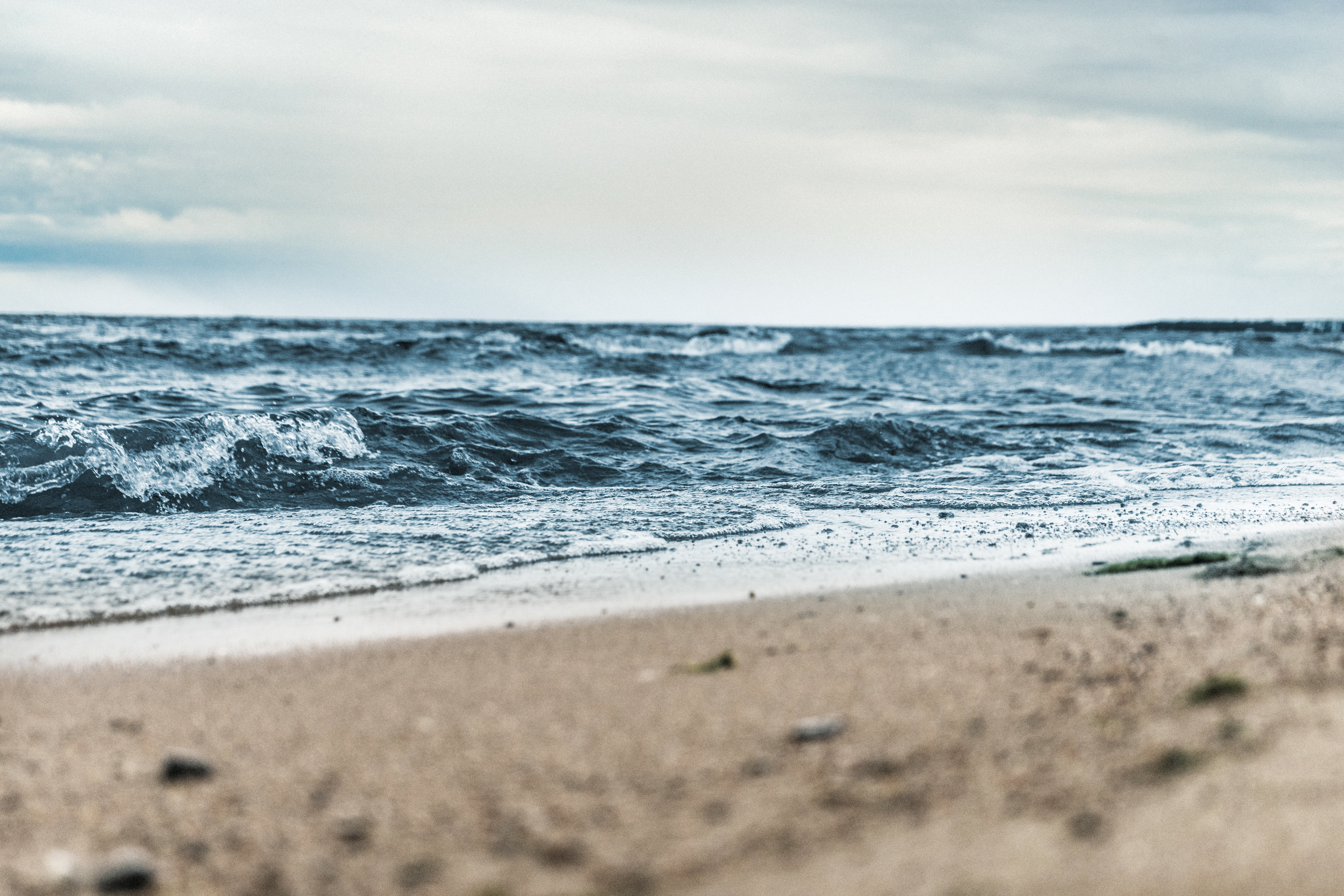 day, surface level, sun, cloudscape, beauty In Nature, weather, seawaves, summer, land, blue, scenics - nature, tropical Climate, landscape, shore, motion, HD Wallpaper