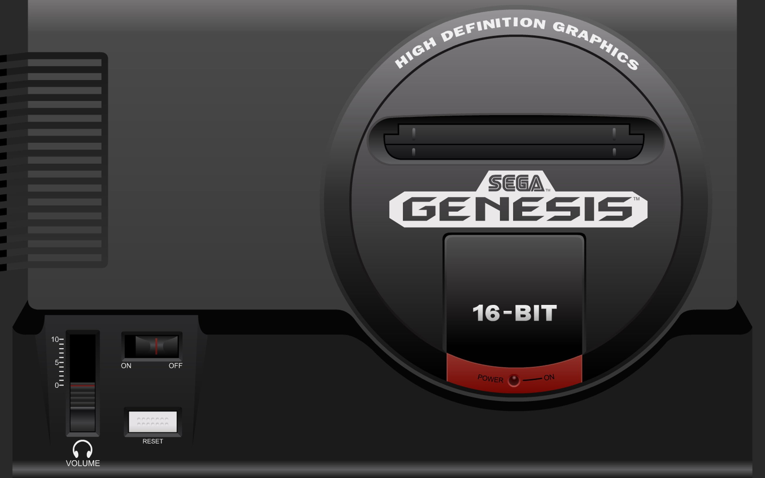 2K, game console, genesis, 16-bit, 16 bit, Sega, HD Wallpaper