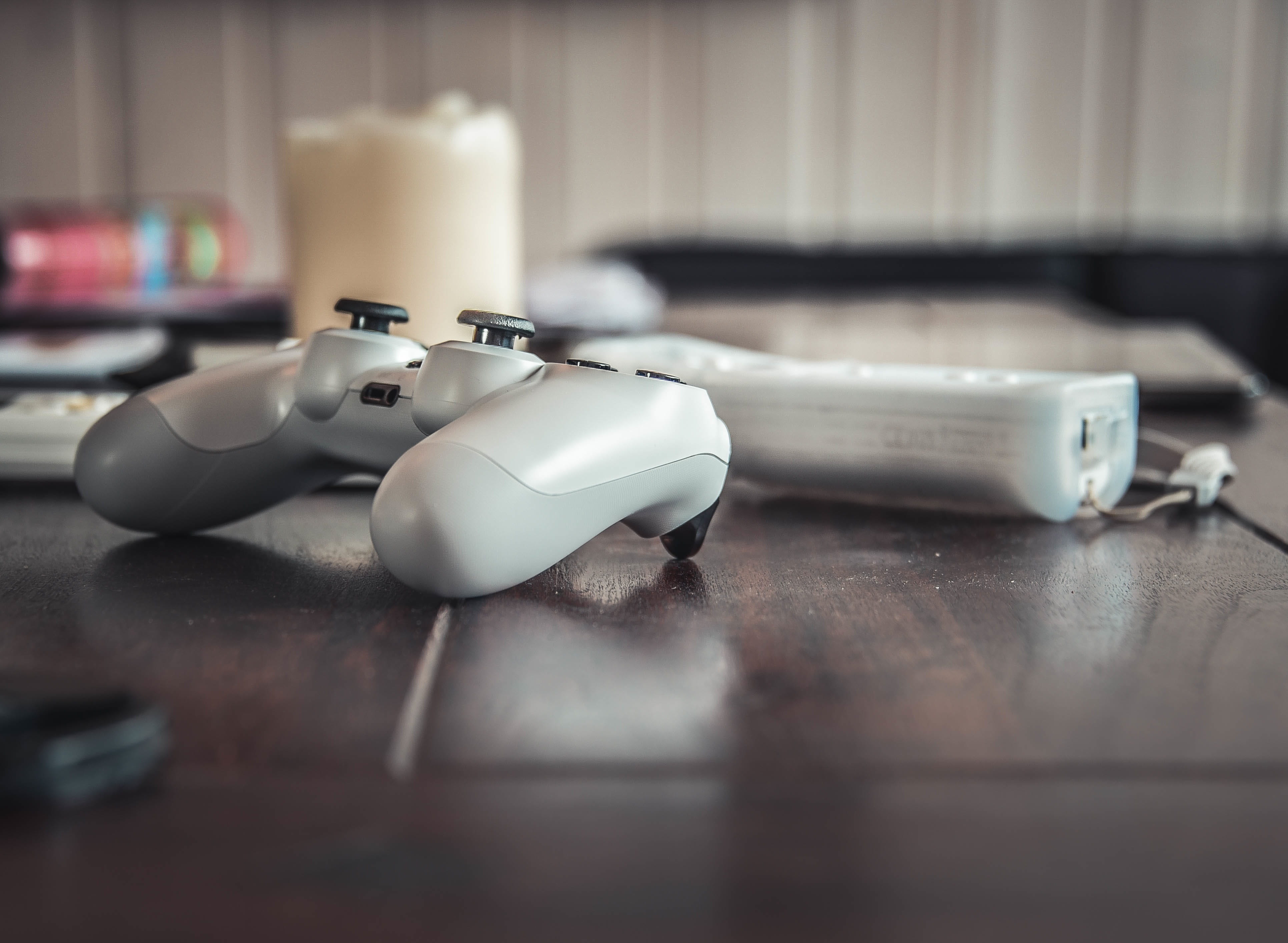 plastic, equipment, electric lamp, wireless technology, connection, toy, lighting equipment, gaming, arts culture and entertainment, fun, technology, selective focus, HD Wallpaper