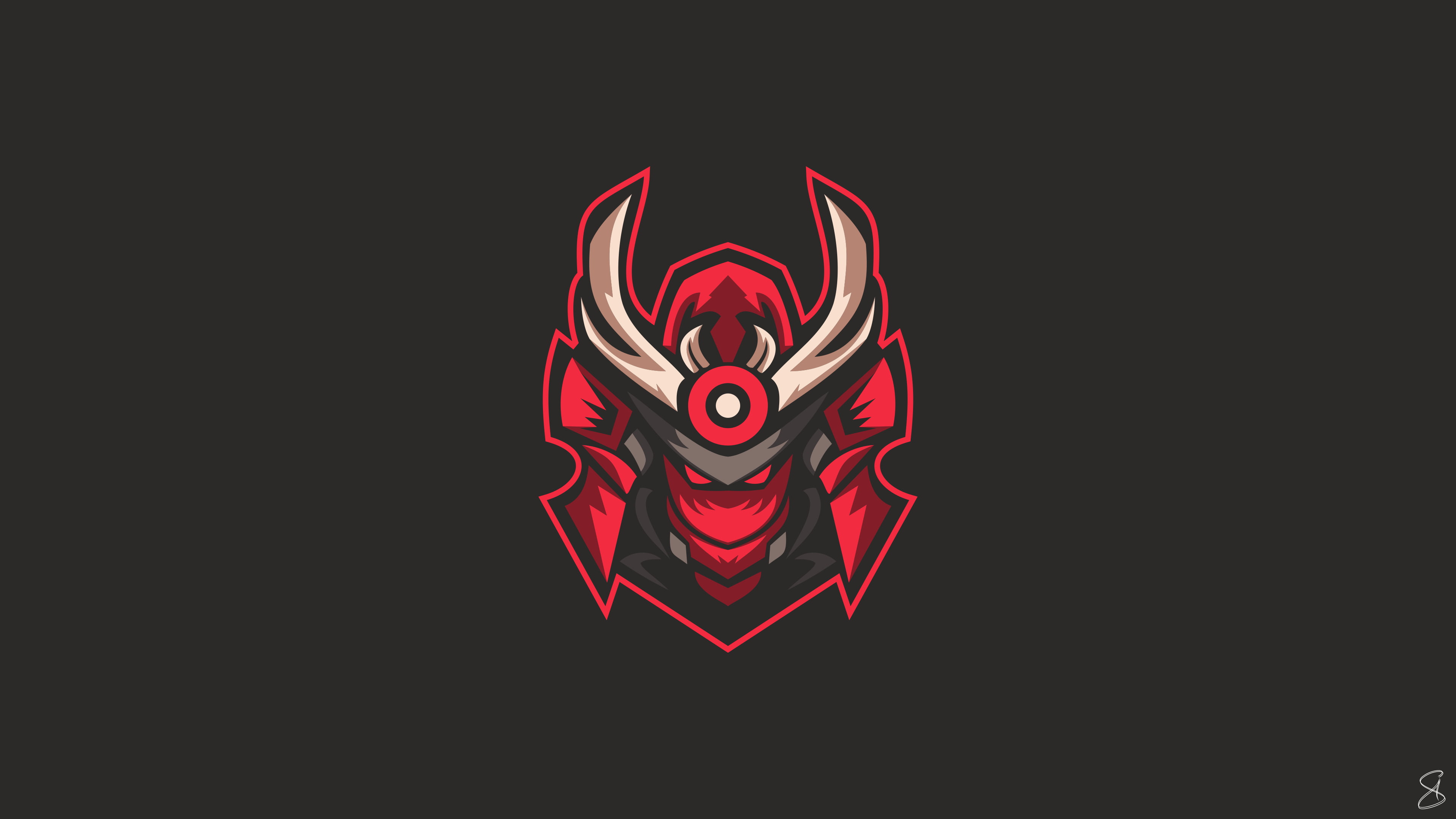Samurai, Gaming Team, 4K, eSports, Video Game, HD Wallpaper