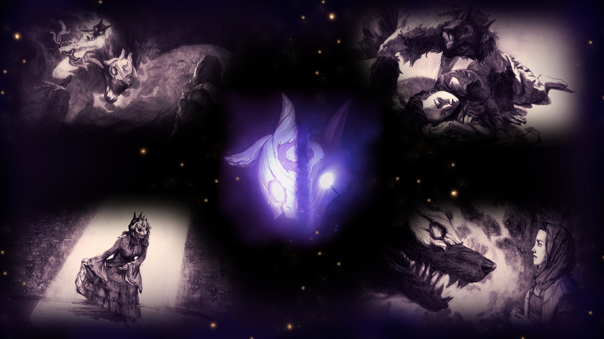 1080P, Kindred, League Of Legends, HD Wallpaper