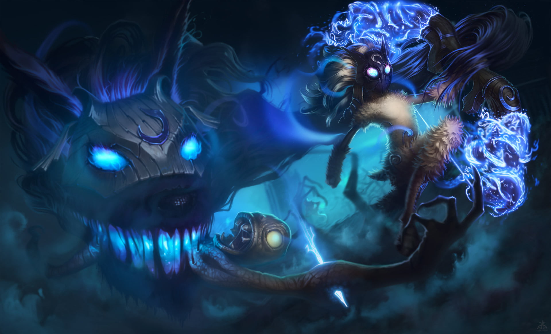 Kindred (League of Legends), League Of Legends, Video Game, 1080P, HD Wallpaper