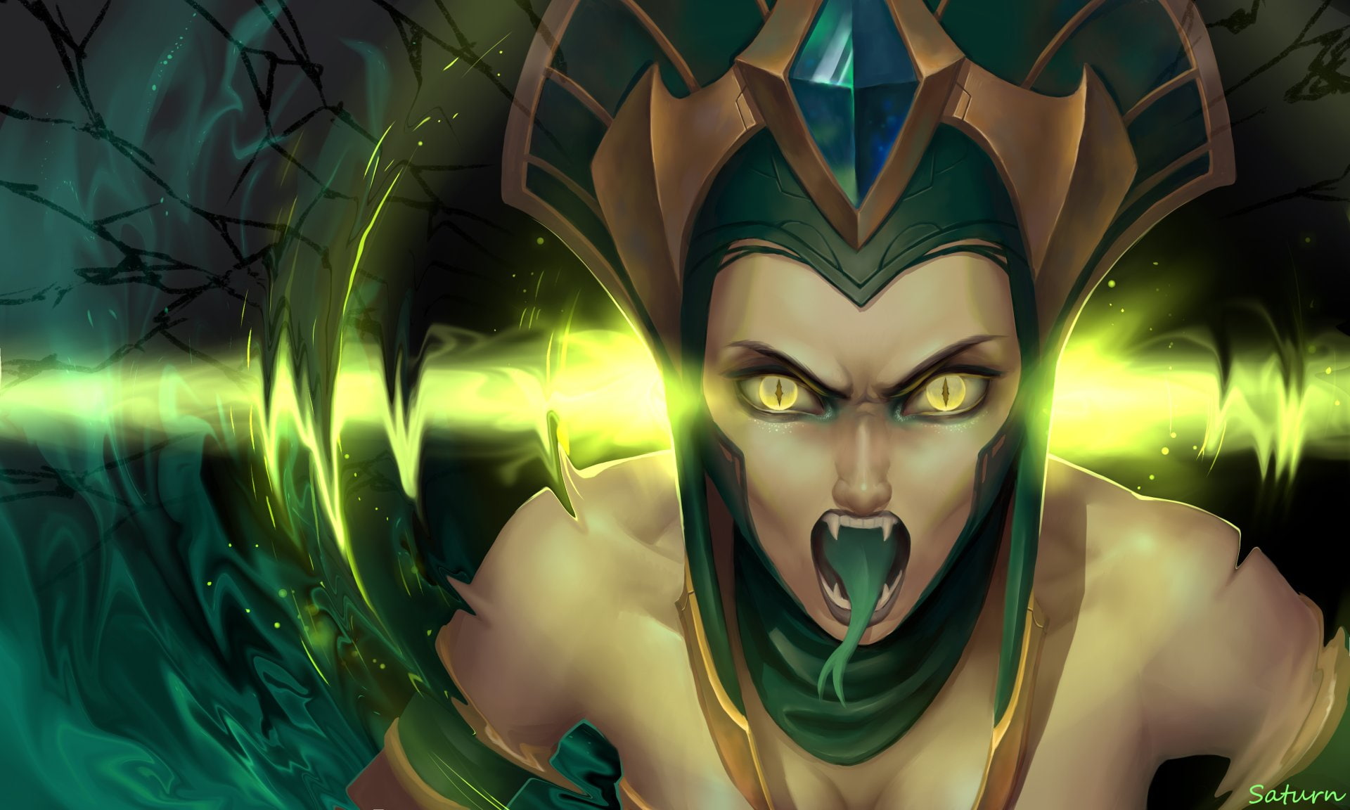 1080P, Video Game, League Of Legends, Cassiopeia (League Of Legends), HD Wallpaper