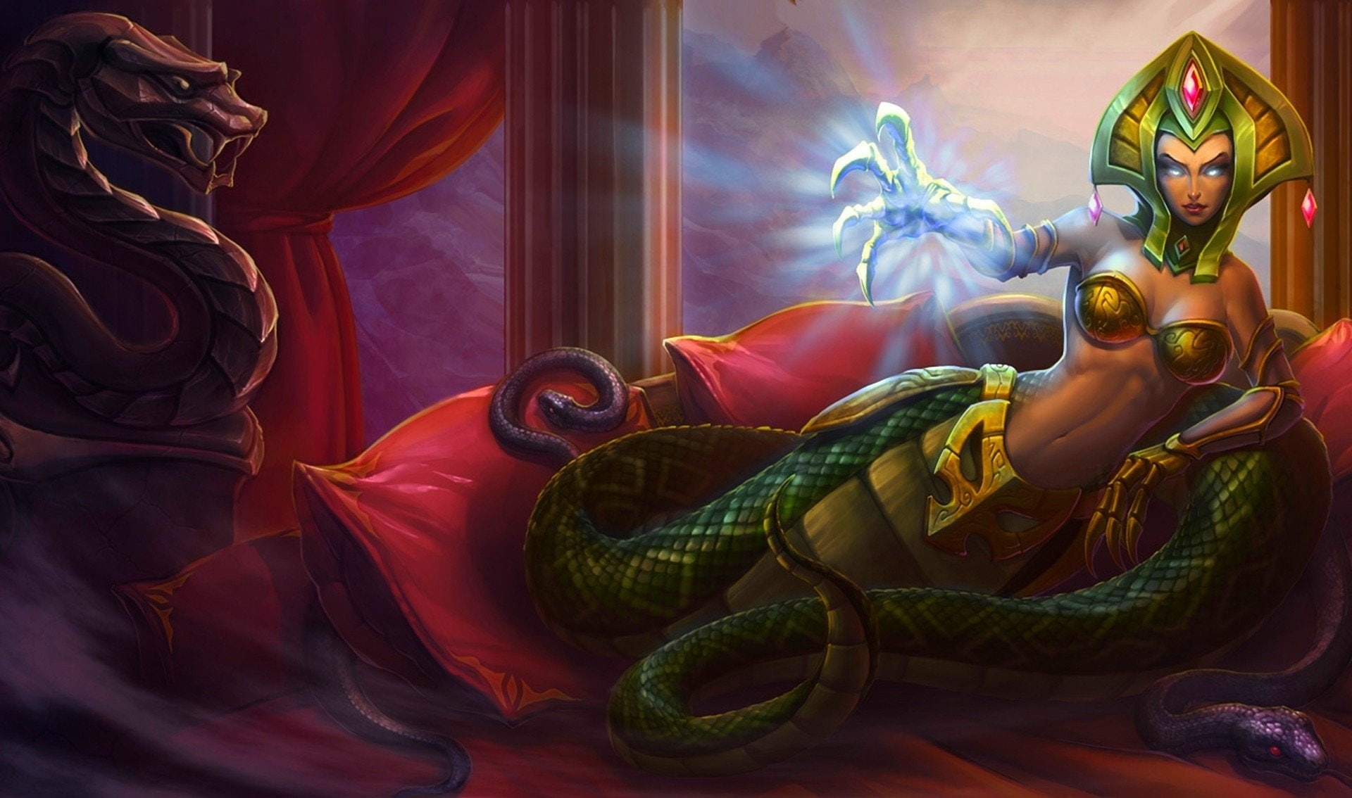 Cassiopeia (League Of Legends), 1080P, Video Game, League Of Legends, HD Wallpaper