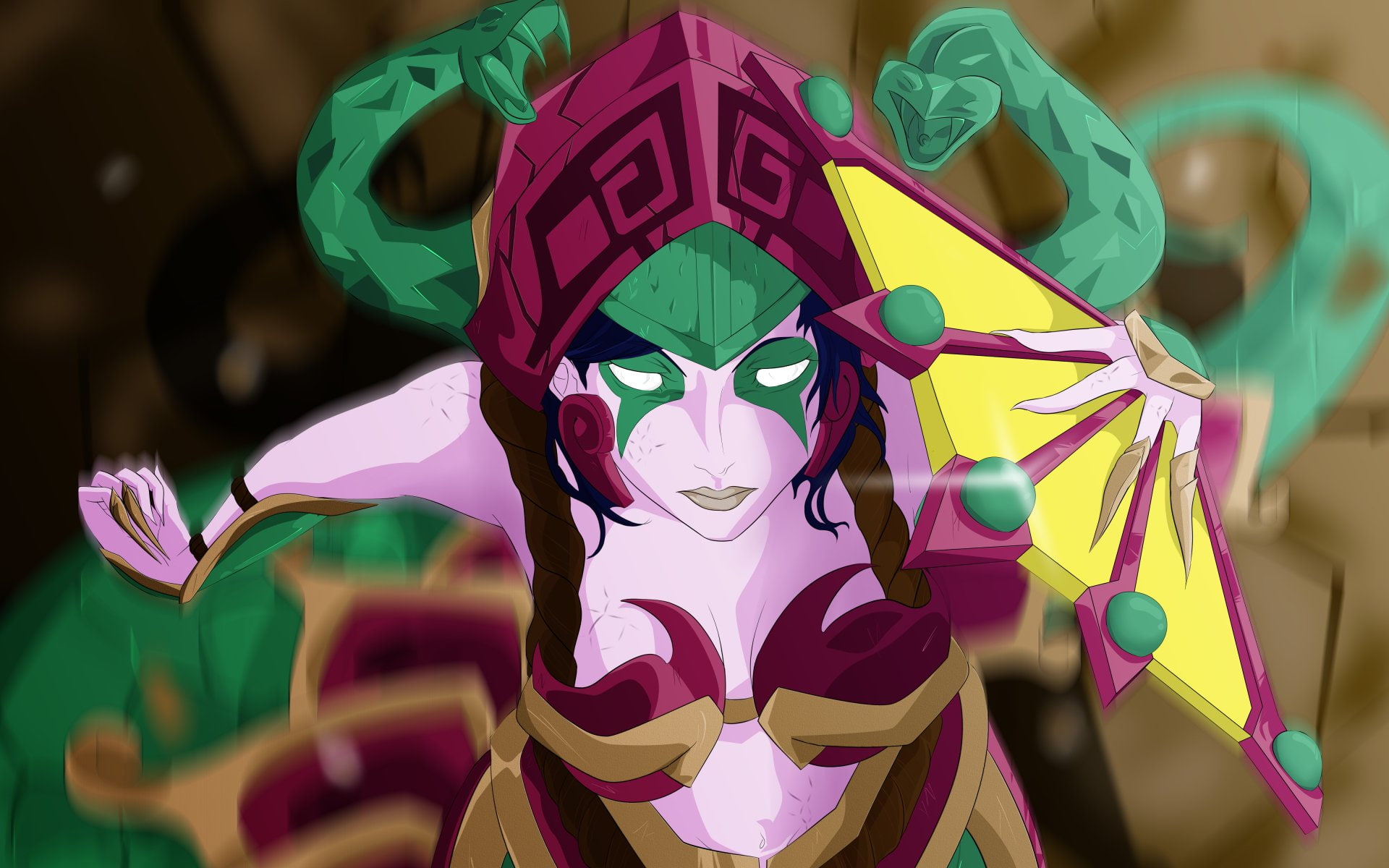 1080P, Cassiopeia (League Of Legends), Video Game, League Of Legends, HD Wallpaper