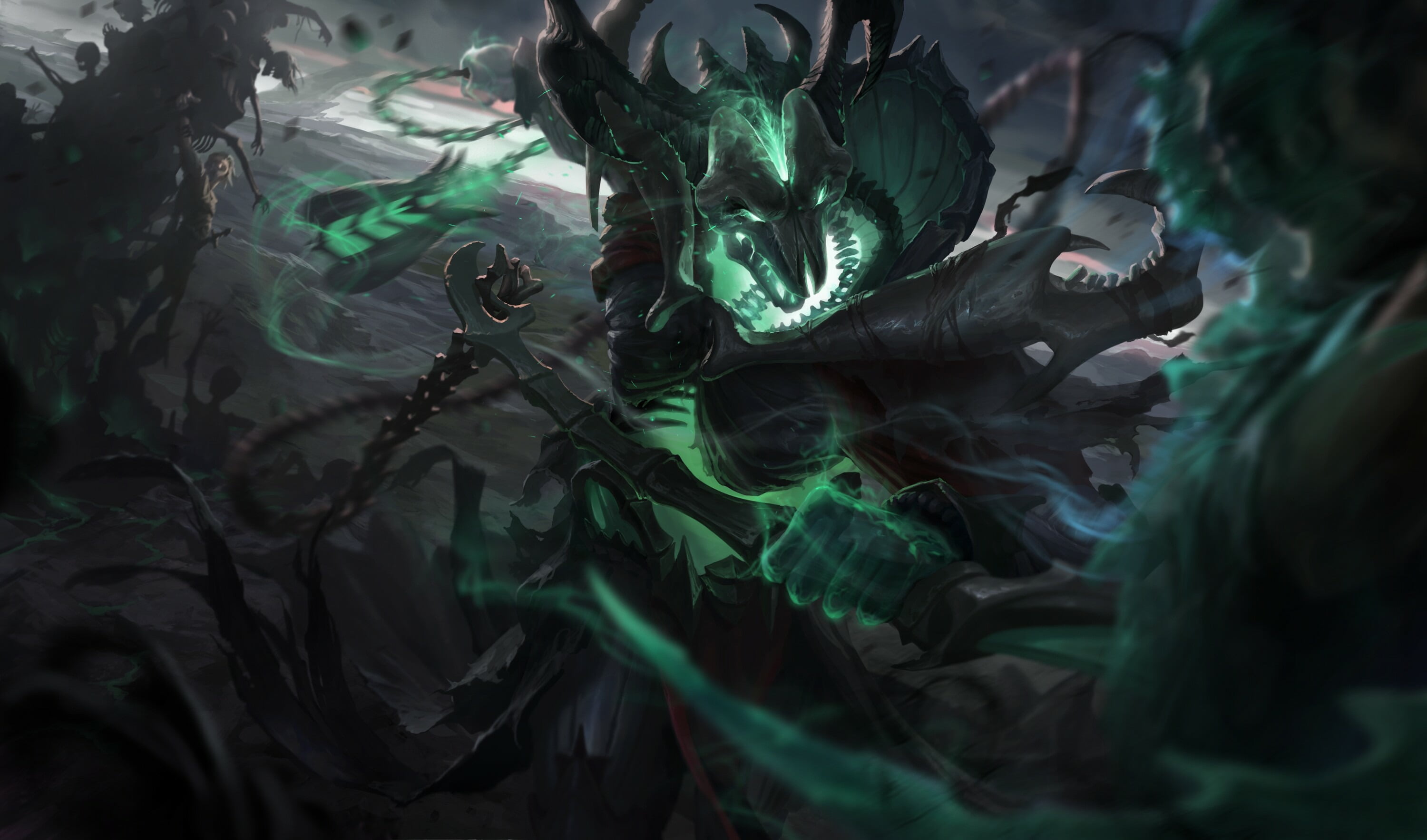 Video Game, 2K, Thresh (League Of Legends), League Of Legends, HD Wallpaper