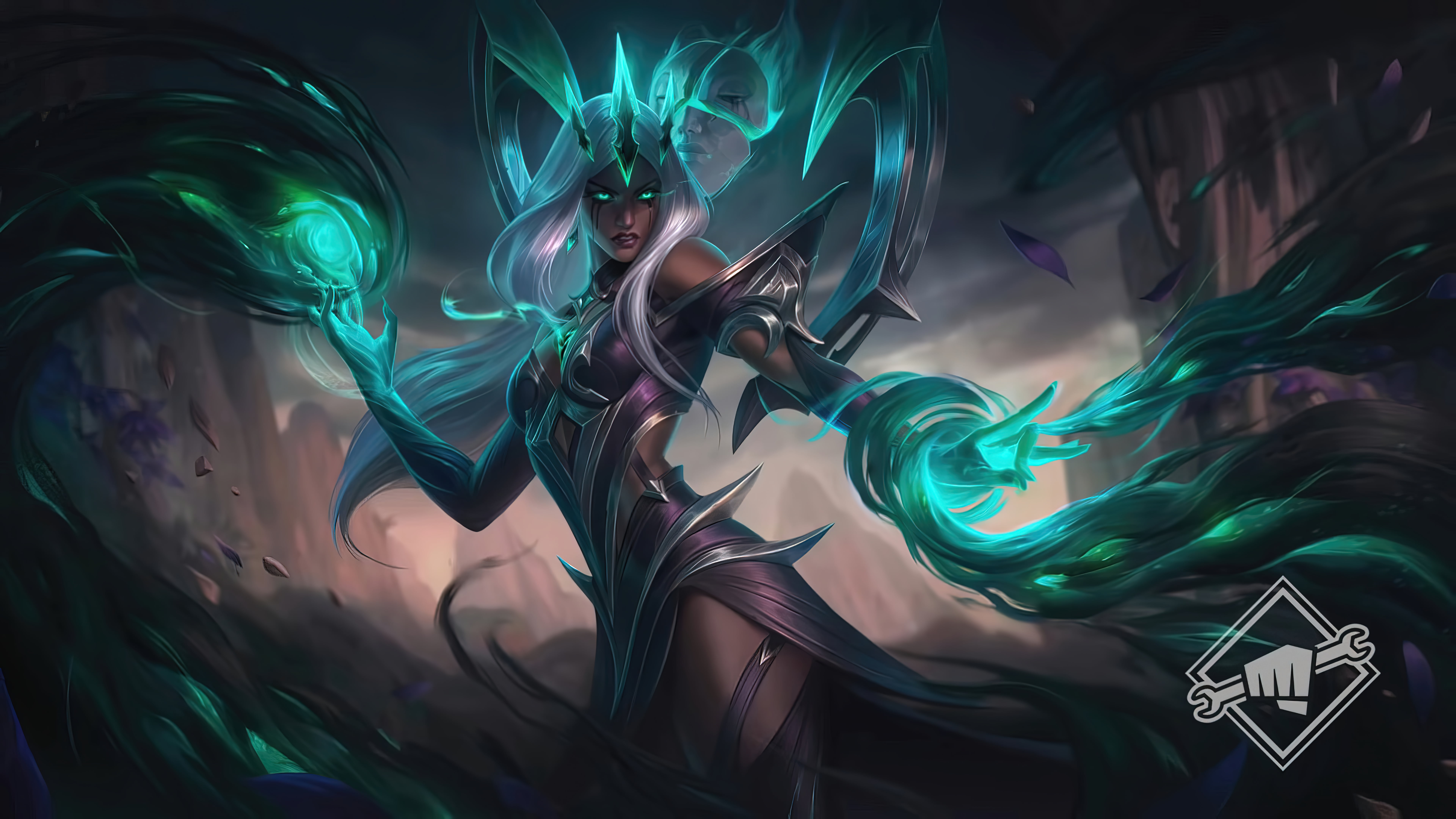 Karma (League of Legends), League of Legends, Riot Games, Karma, 8K, sup, Support (League Of Legends), HD Wallpaper