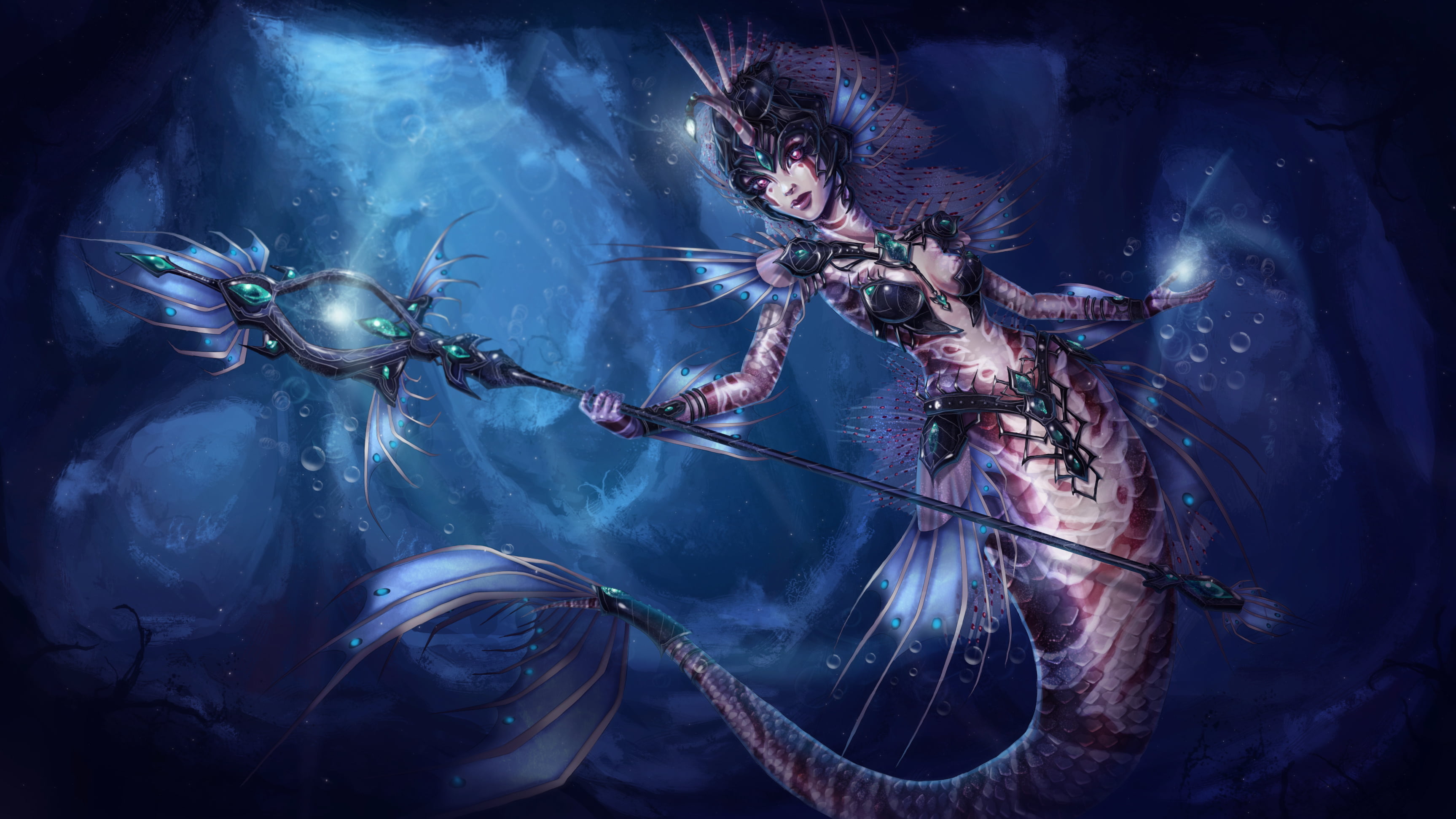 legends, underwater, close-up, league, games, plant, night, digital composite, animal themes, no people, group of animals, nature, invertebrate, marine, HD Wallpaper