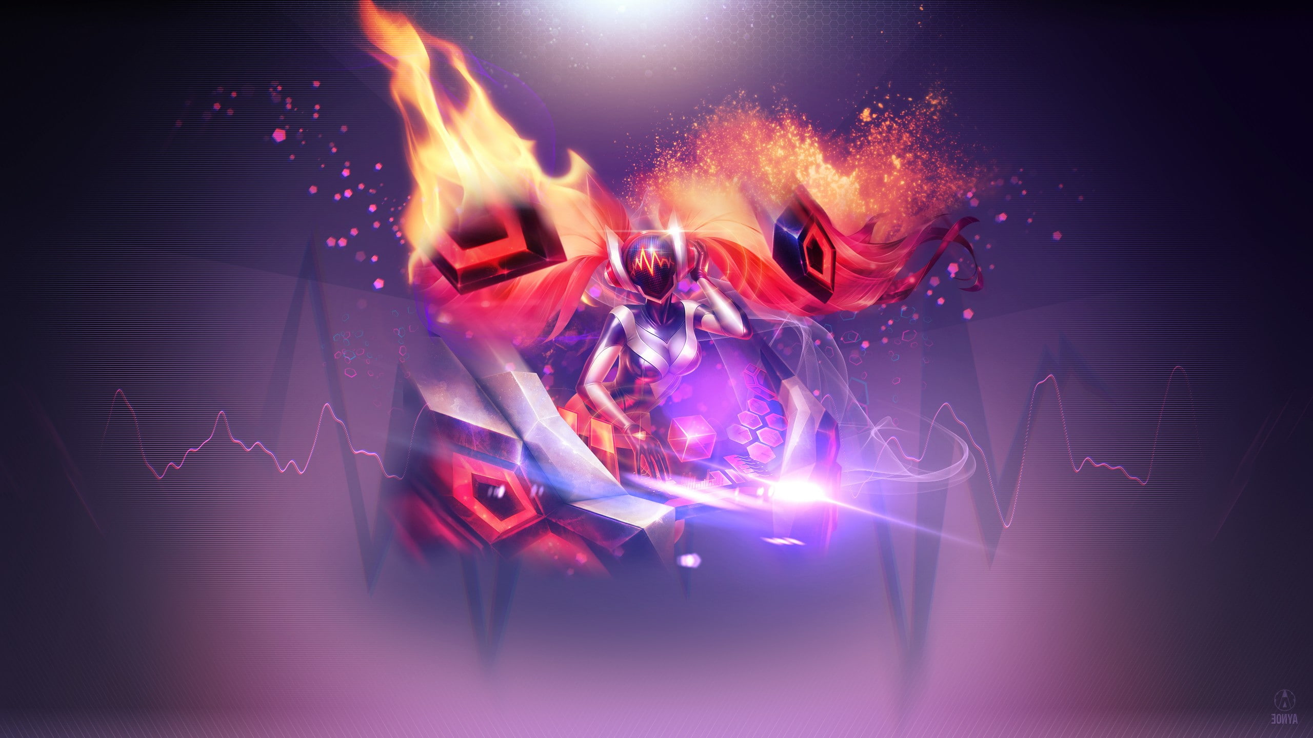 league of legends support sona, 2K, HD Wallpaper
