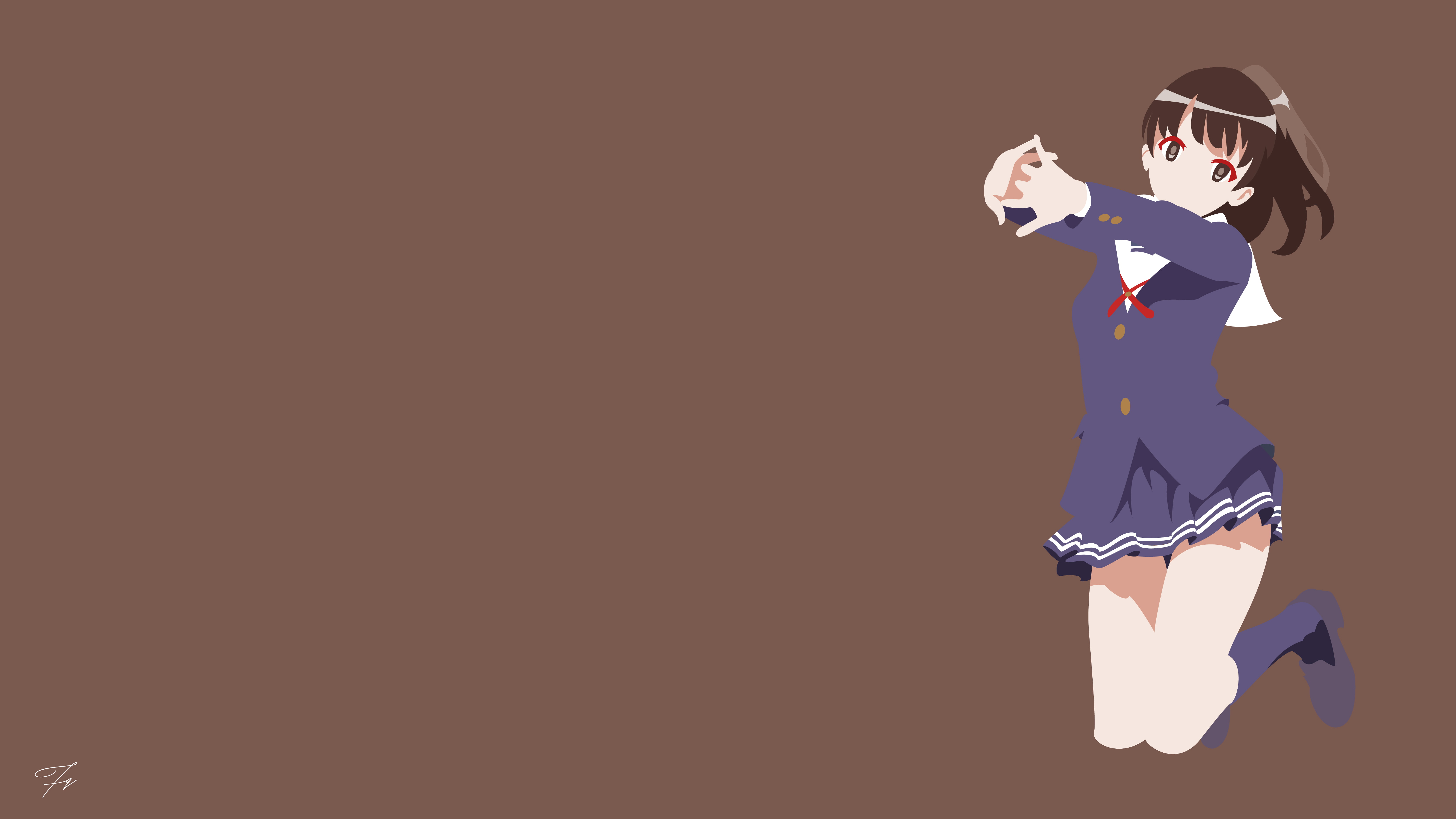5K, anime girls, Katou Megumi, Saenai Heroine no Sodatekata, HD Wallpaper