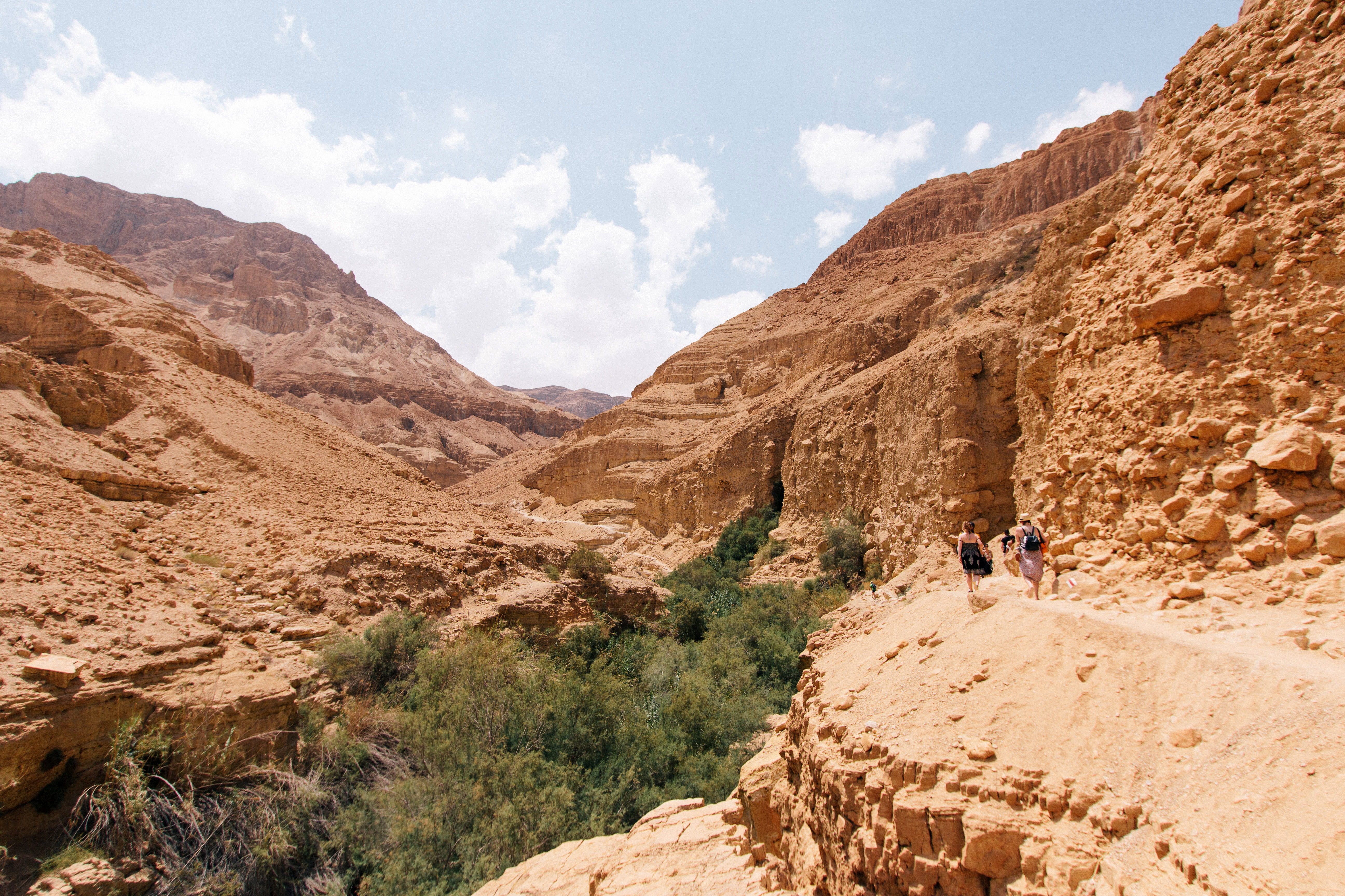 gedi, stone - Object, Canyon, Ein Gedi, negev, photos, activity, sky, public domain, scenics, sand, rock, climate, rock - Object, dry, Israel, no People, HD Wallpaper