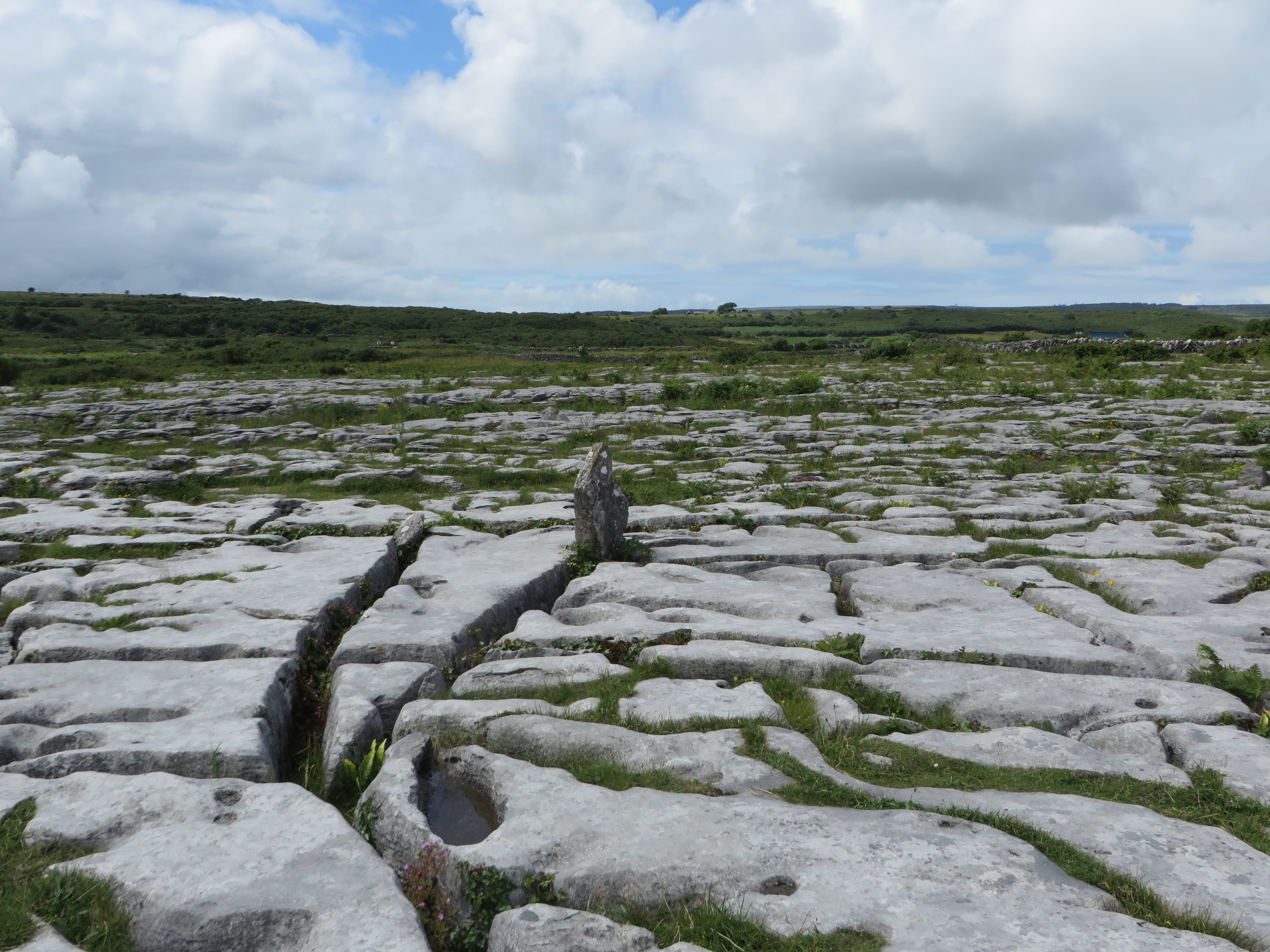nature, idyllic, growth, tranquil scene, rocks, field, land, europe, ireland, stone, beauty in nature, non-urban scene, landscape, outdoors, plant, sky, HD Wallpaper