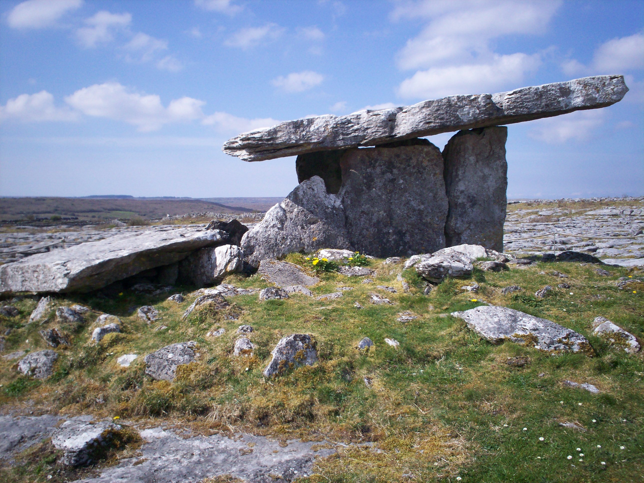 grey, water, day, portal, megalith, non-urban scene, sky, monument, artifact, nature, solid, beauty in nature, tranquility, celtic, rock - Object, irish, HD Wallpaper