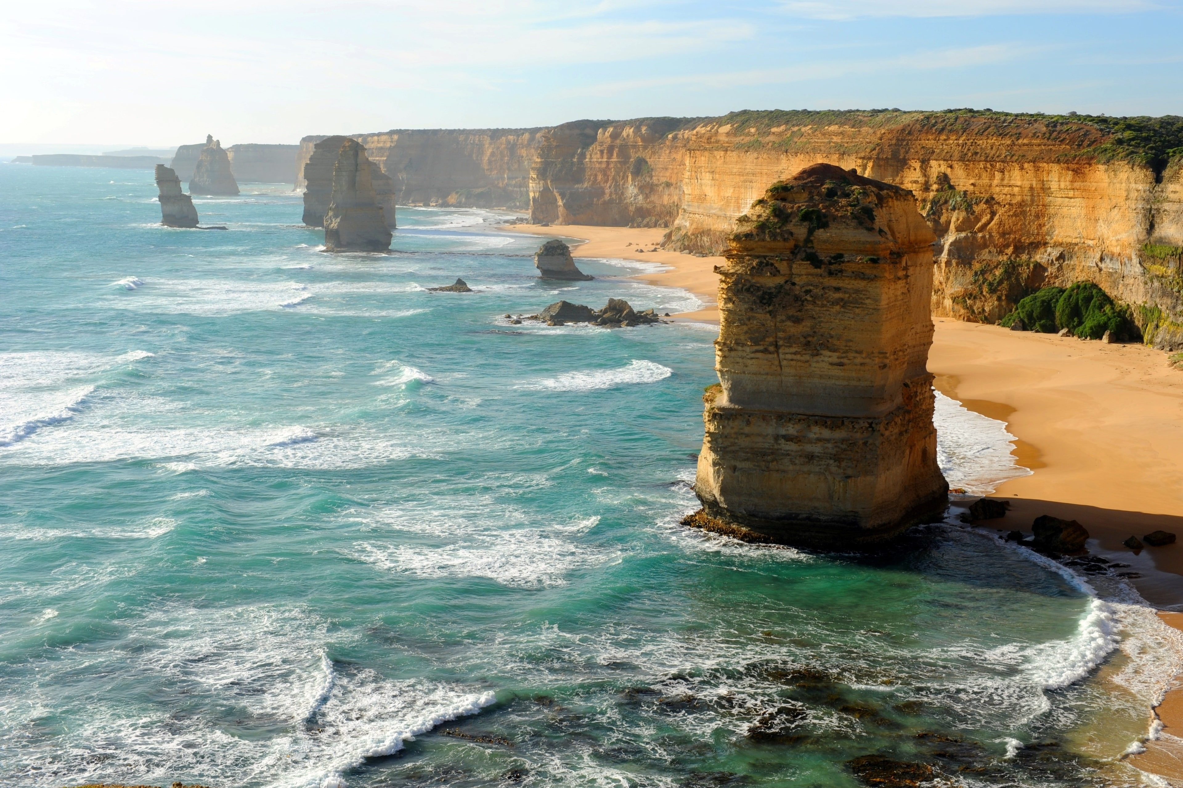 day, outdoors, travel destinations, motion, solid, nature, beauty in nature, rock formation, rock - object, scenics - nature, aquatic sport, surfing, rock, HD Wallpaper