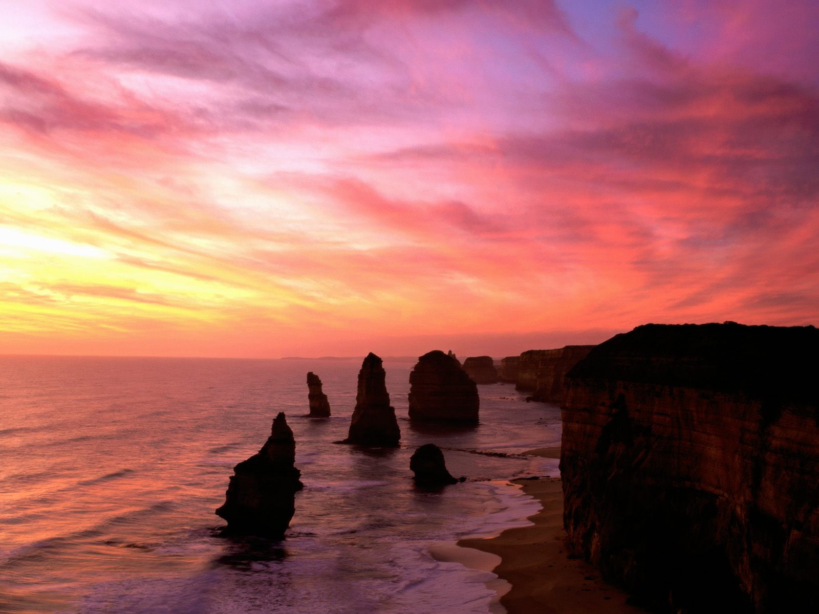 landscape, twelve, hd, apostles, 720P, nature, australia, HD Wallpaper