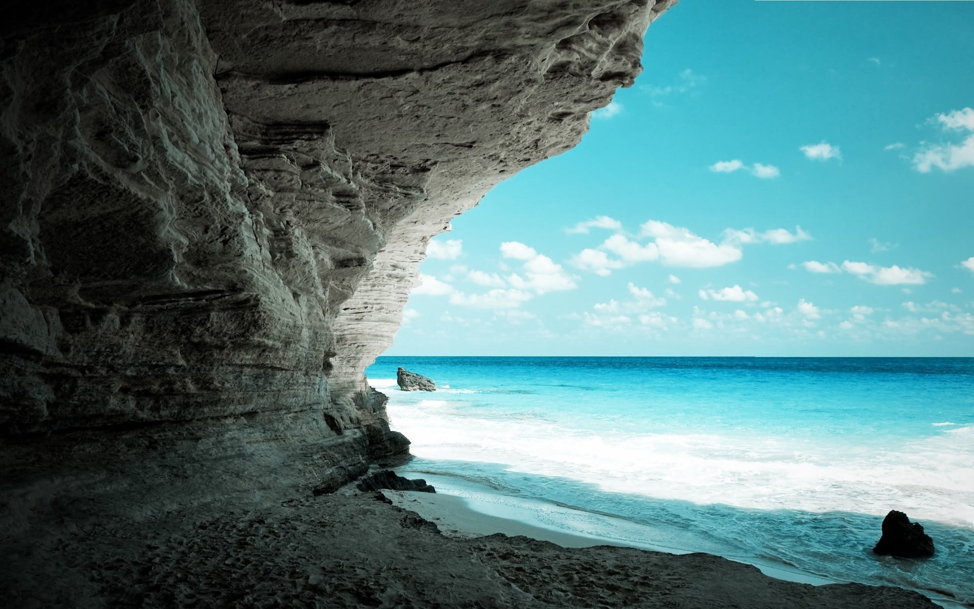 great Ocean Road, summer, beauty In Nature, famous Place, architecture, water, travel Destinations, scenics, rock - Object, rock, cliff, landscape, travel, HD Wallpaper