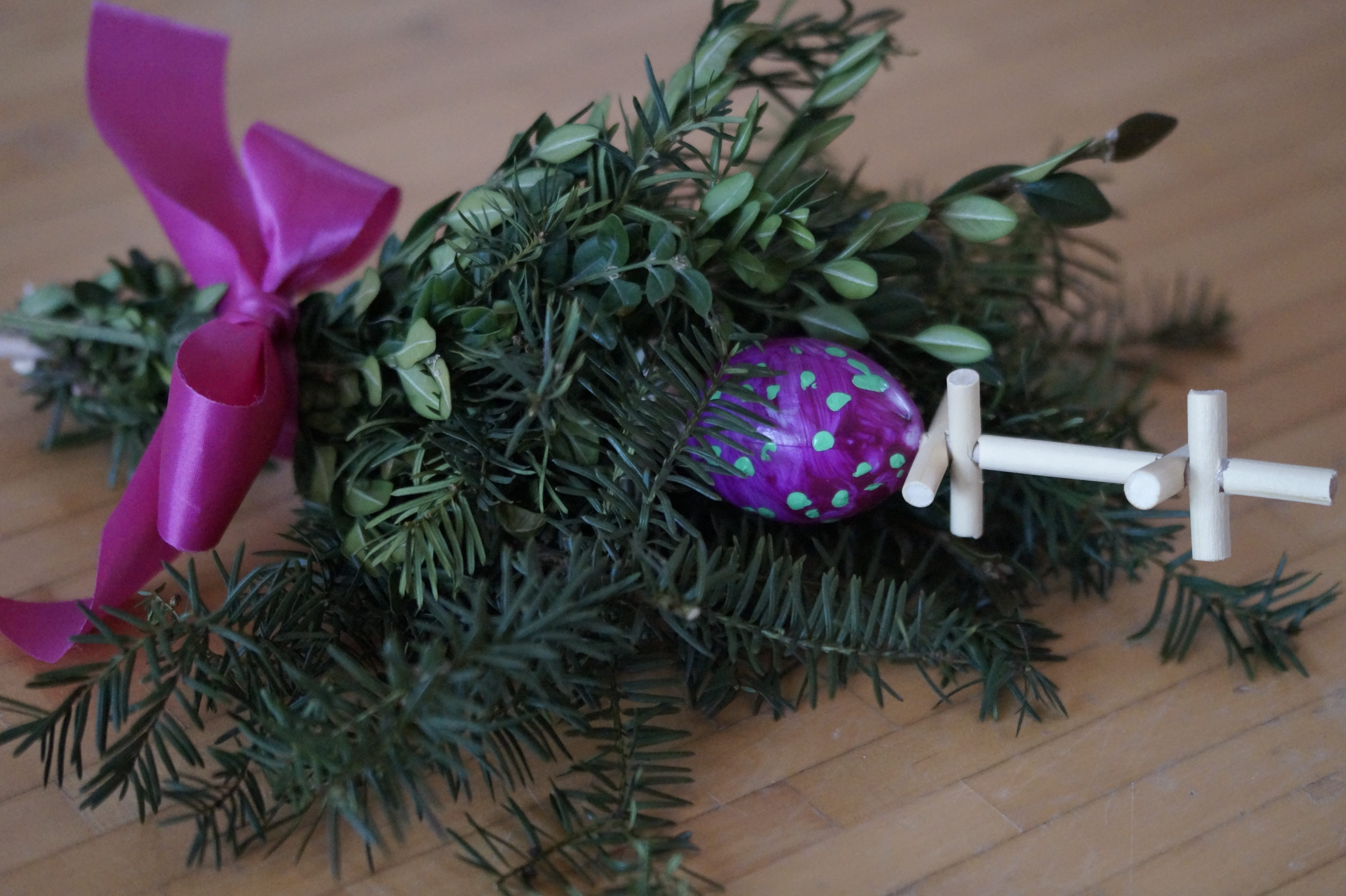 plant, purple, customs, holiday, christian, tree, ritual, religious, spring, christmas decoration, christmas tree, upper swabia, gift, no people, catholic, HD Wallpaper