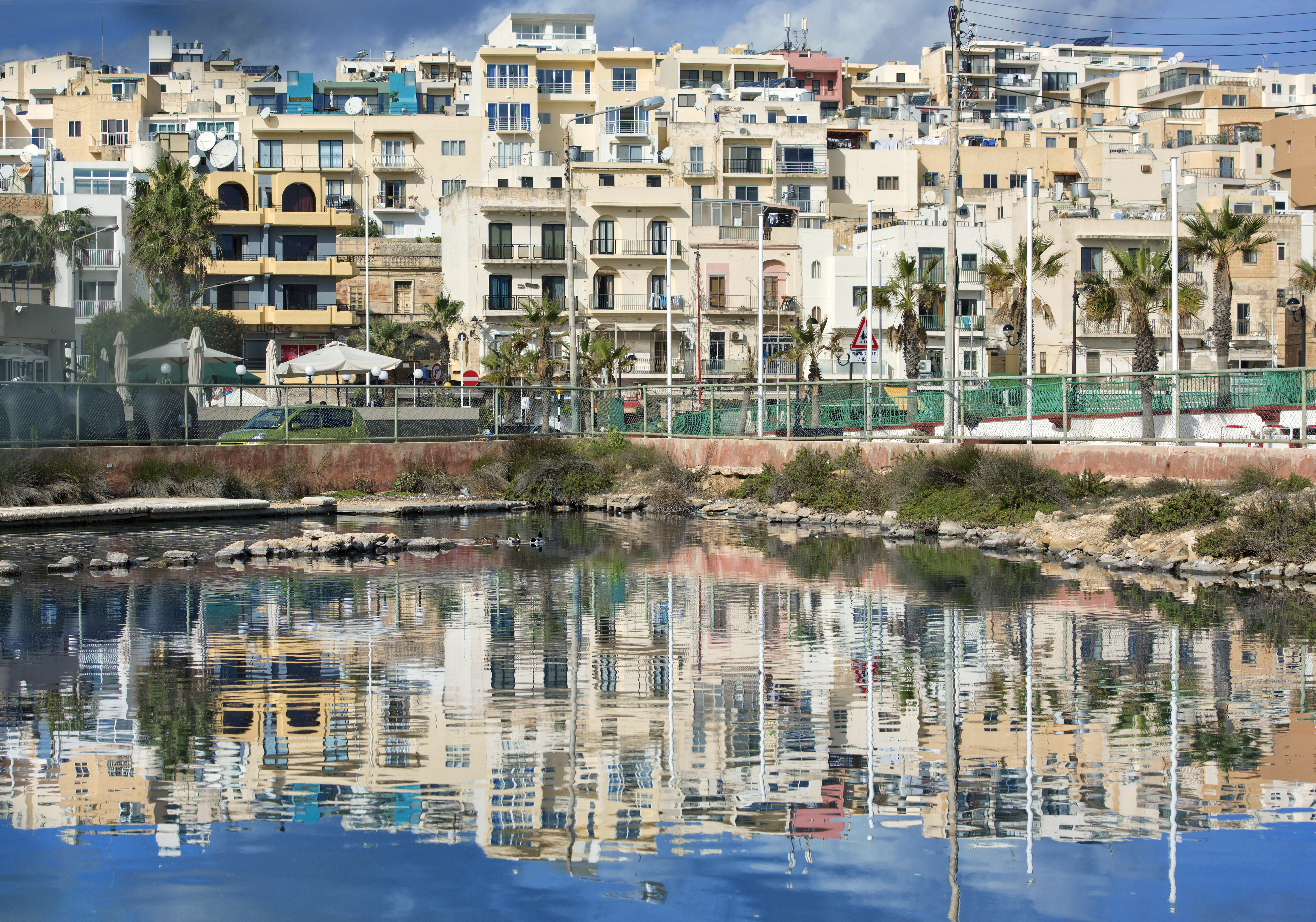 vacations, summer, reflection, water, built structure, city, lake, travel, building exterior, town, building, tree, 5K, architecture, nice, no people, HD Wallpaper