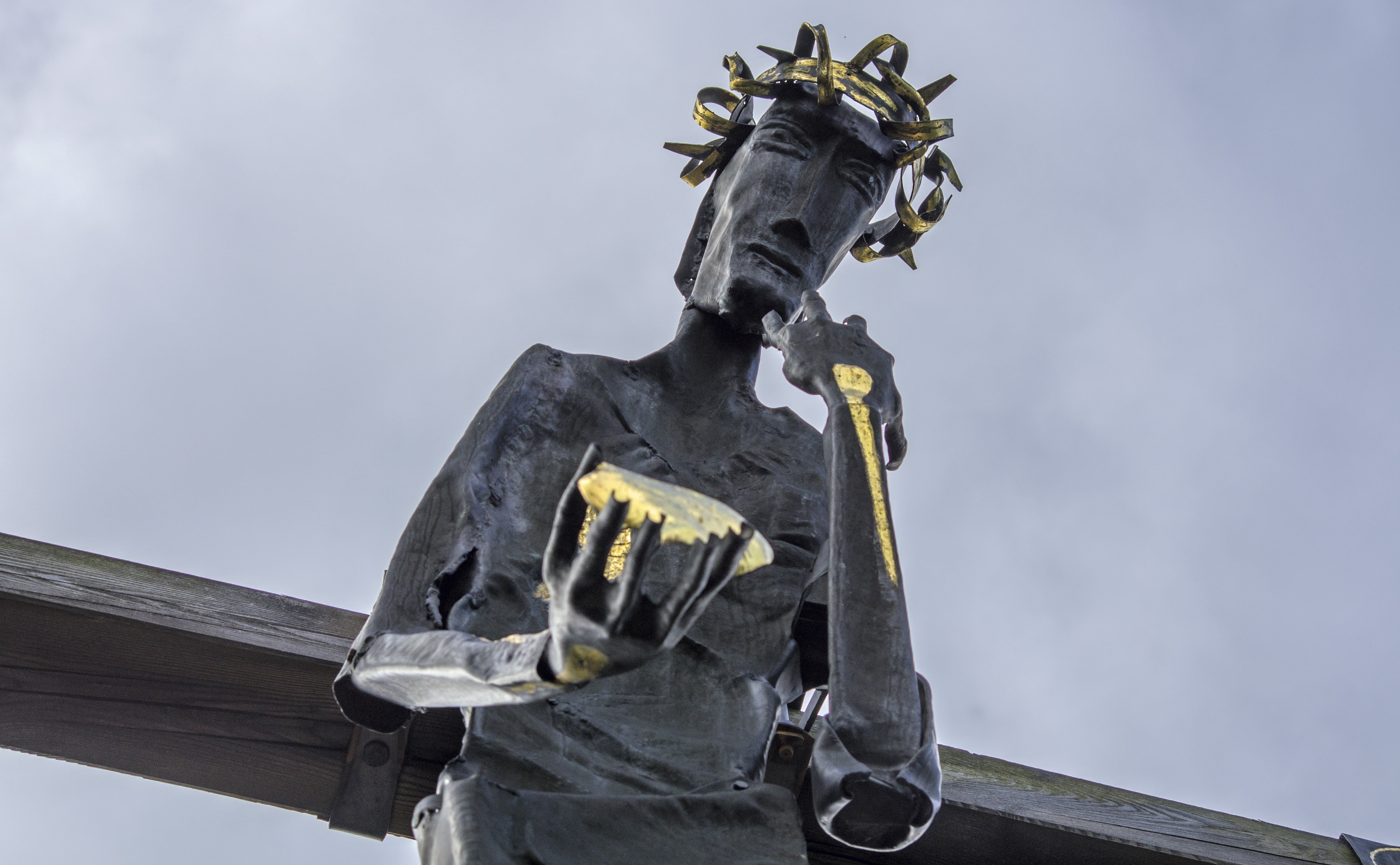 god, christianity, craft, government, human representation, 4K, religion, statue, construction industry, low angle view, jesus, art and craft, allgäu, HD Wallpaper