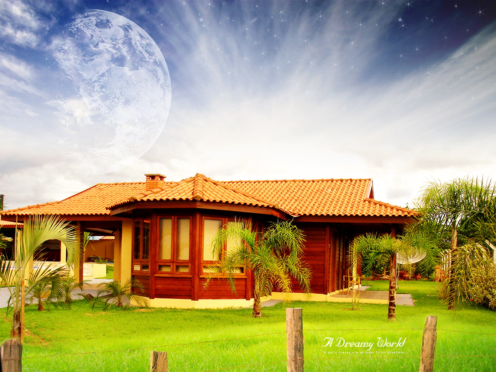 dream, fantasy, world, dreamy, home, hd, 720P, HD Wallpaper