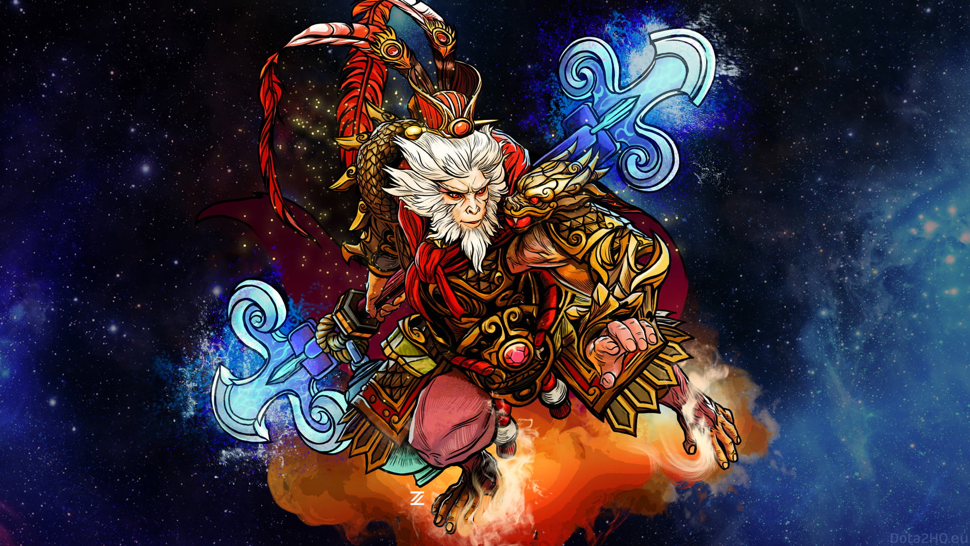 1080P, Dota, Monkey King (DotA 2), DotA 2, HD Wallpaper