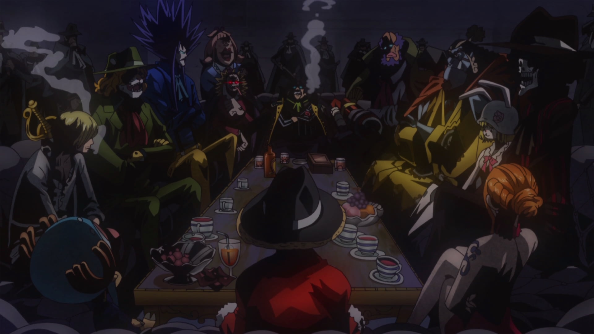 chopper, real people, women, leisure activity, performance, arts culture and entertainment, One Piece, spectator, pirates, illuminated, 1080P, Jimbei, HD Wallpaper
