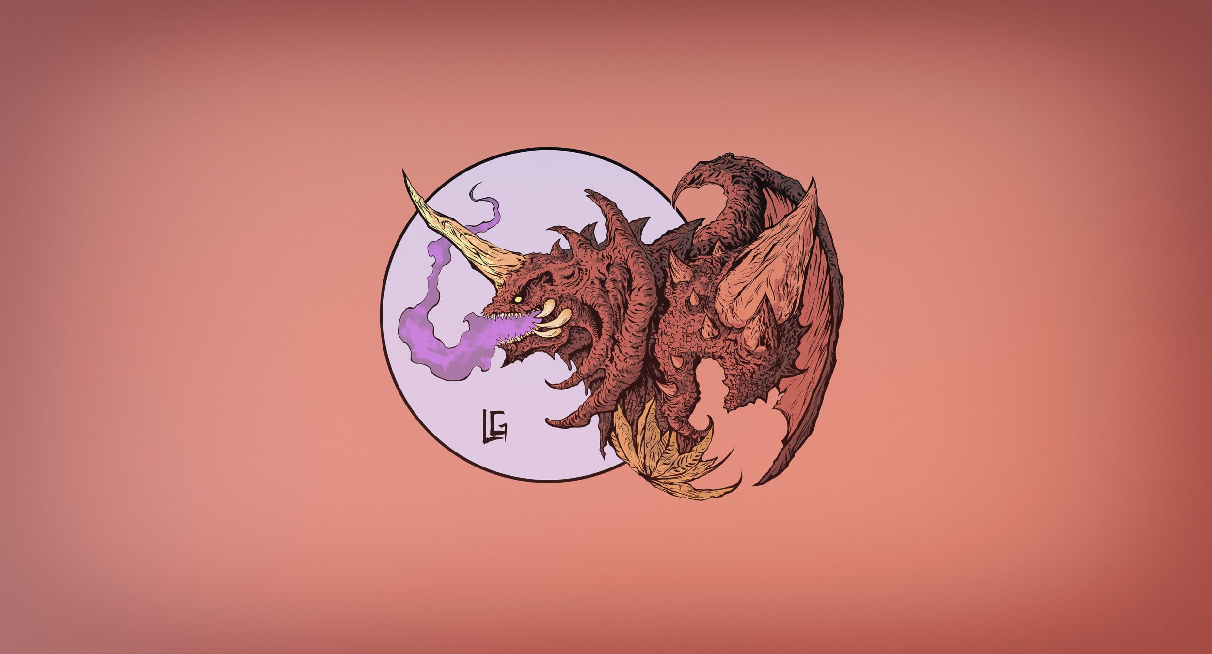 Godzilla, Figure, Creatures, Gull, Monster, Destoroyah, By LG, Kaiju portraits, Background, Art, 1080P, By Leonardo Gonzalez, Leonardo Gonzalez, HD Wallpaper