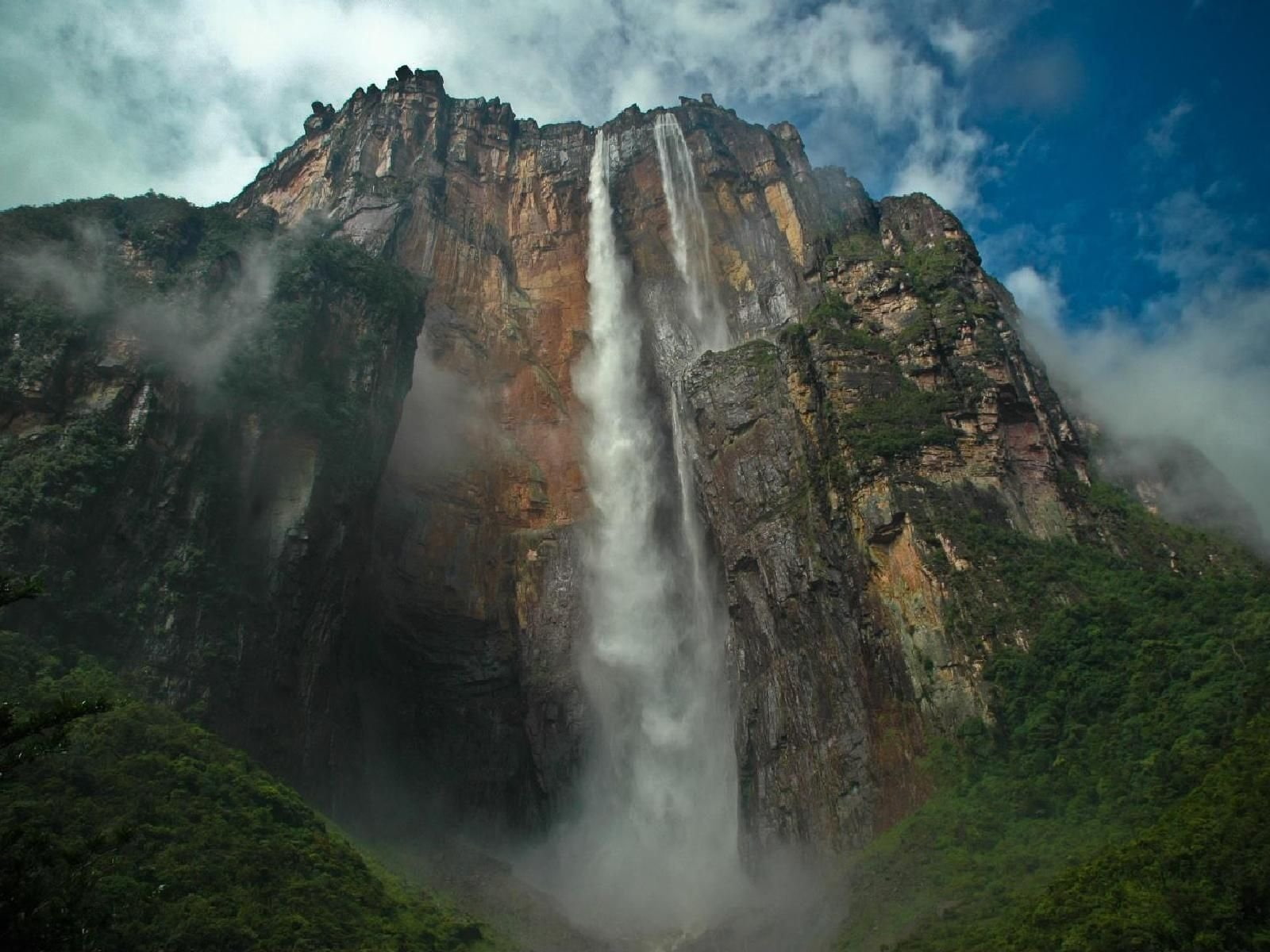Angel Falls, Waterfall, Waterfalls, 720P, HD Wallpaper