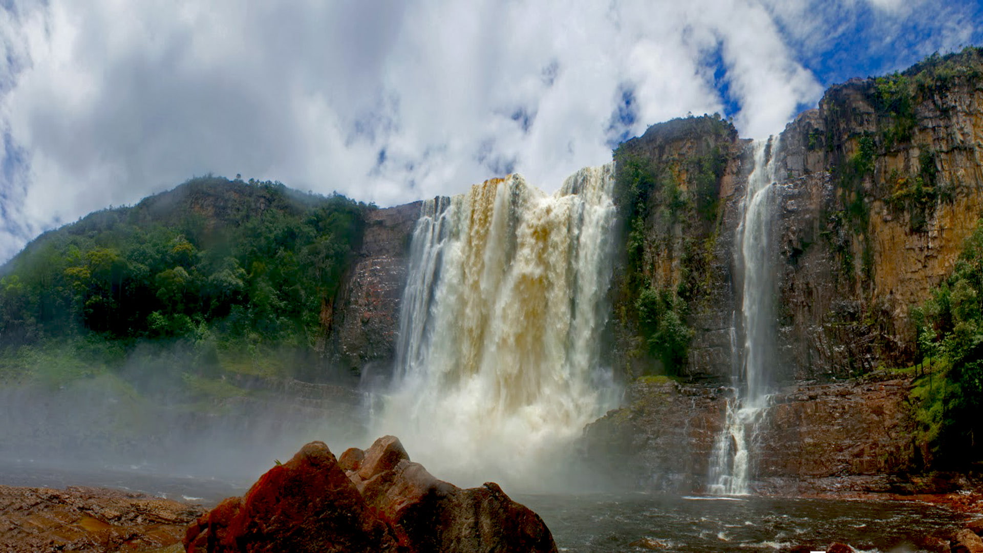  guayana, national, angel, hd, 1080P, desktop, venezuela, falls, park, canaima, HD Wallpaper